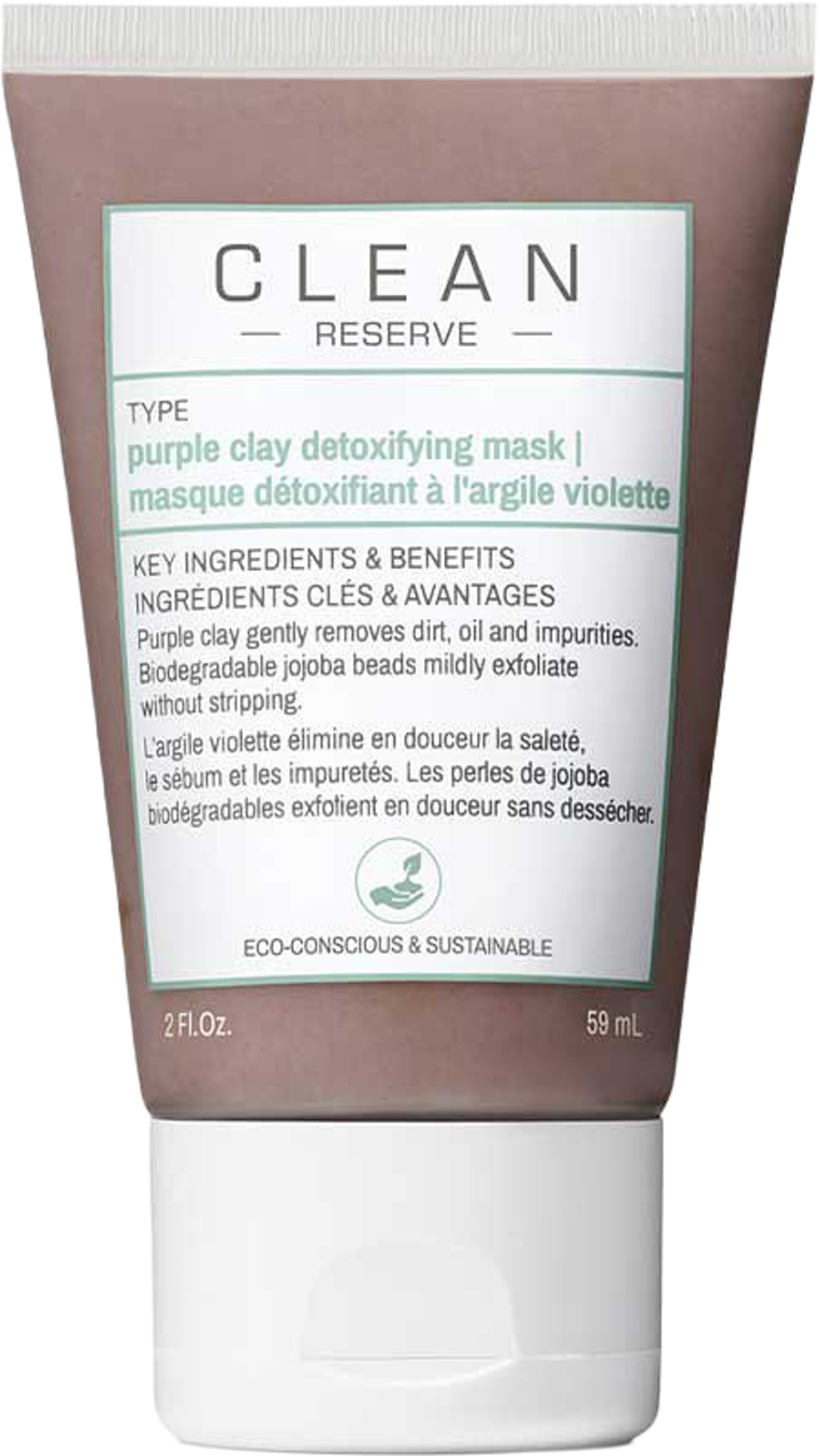 Purple Clay Detox Face Mask
