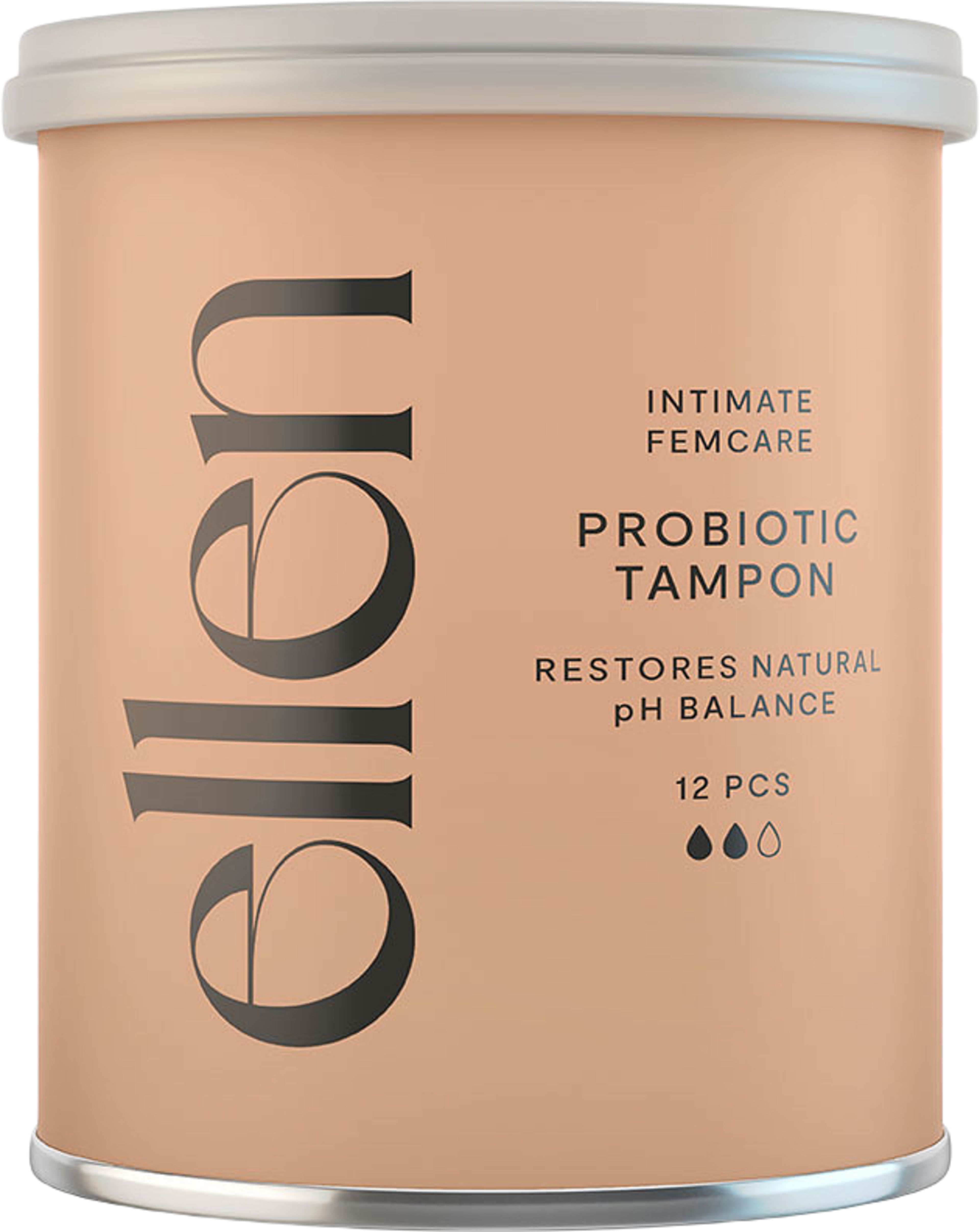 ellen® Probiotic Tampon Medium 12 pcs
