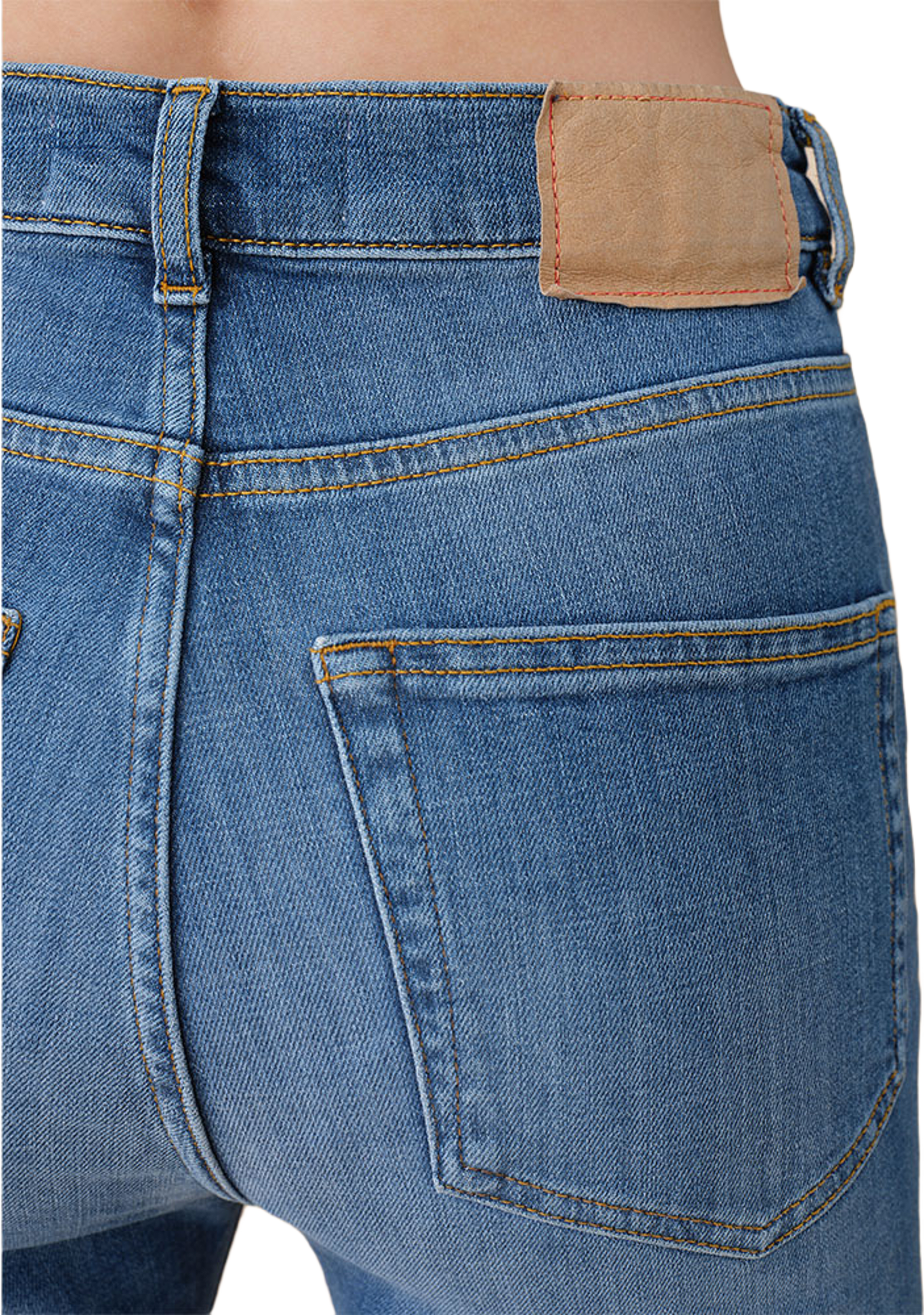 EW004 Eiffel Jeans, från Jeanerica, i färgen Mid Vintage. Klicka för att öppna bilden i stort format