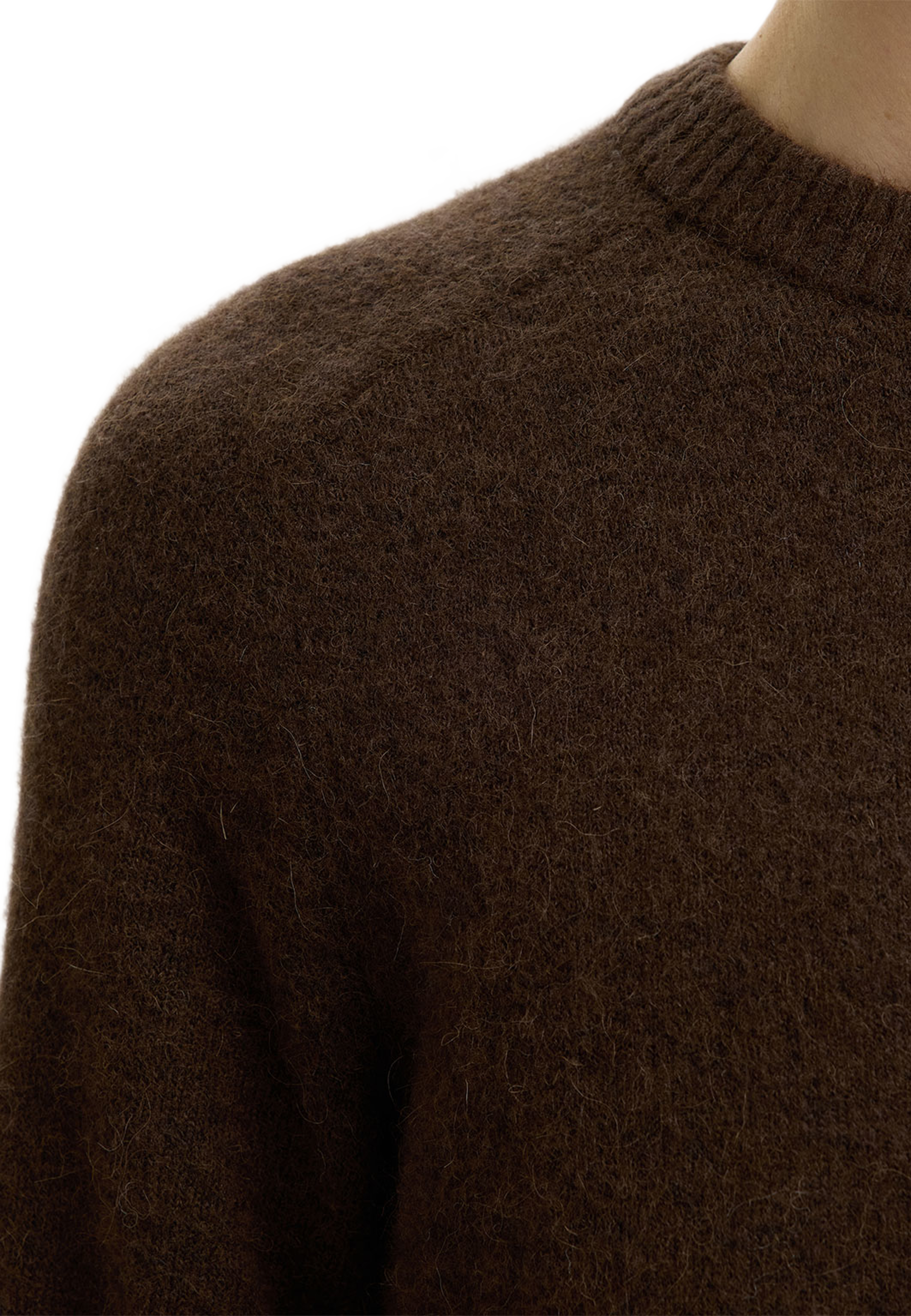 SLHRAI Pullover, från Selected, i färgen Delicioso. Klicka för att öppna bilden i stort format
