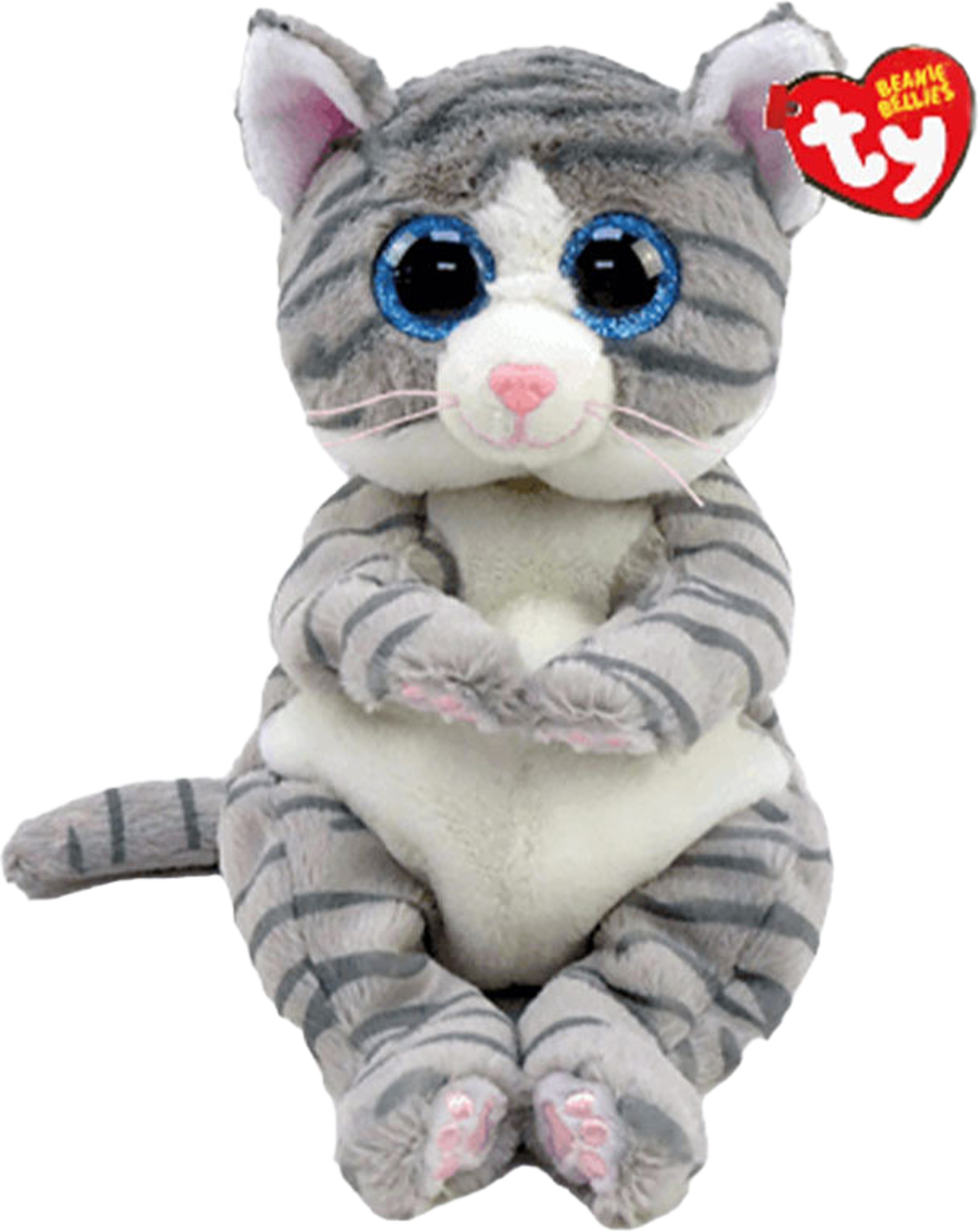 Gosedjur Mitzi 15 cm, från TY, i färgen Grey. Klicka för att öppna bilden i stort format