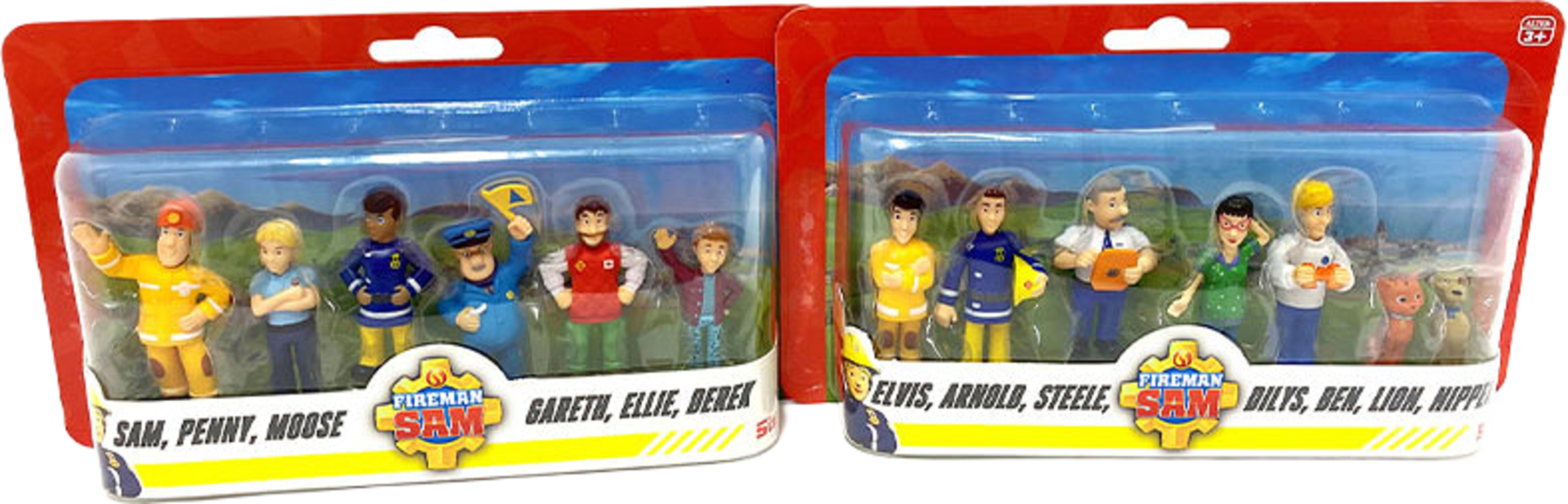 Brandman Sam Figurset, 6 Stycken