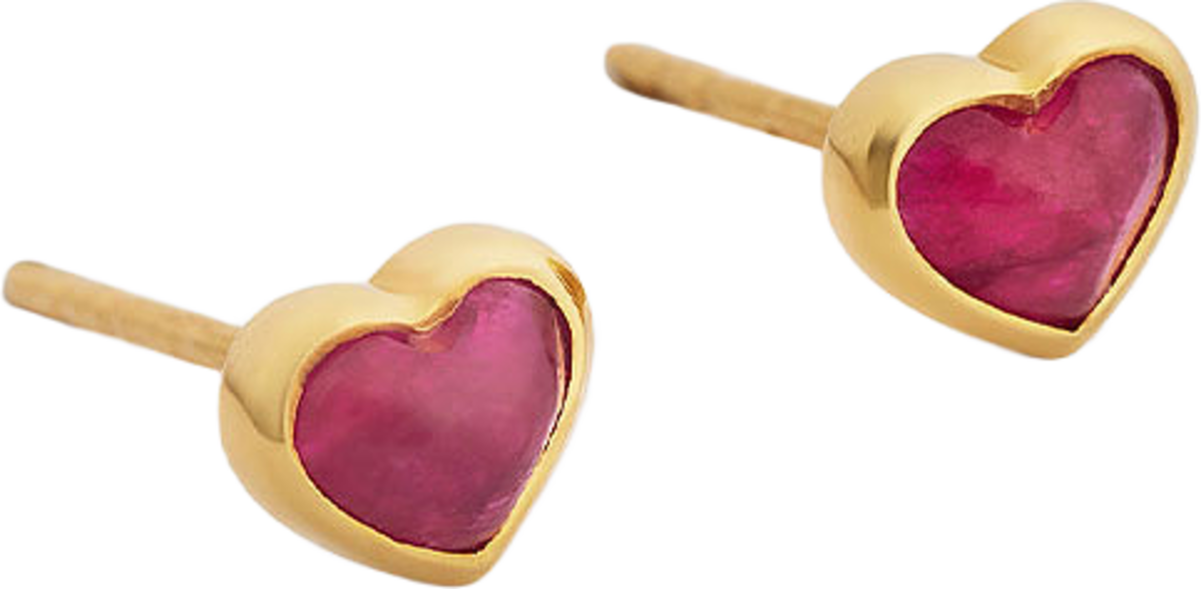 La La Love Stud Earrings Gold