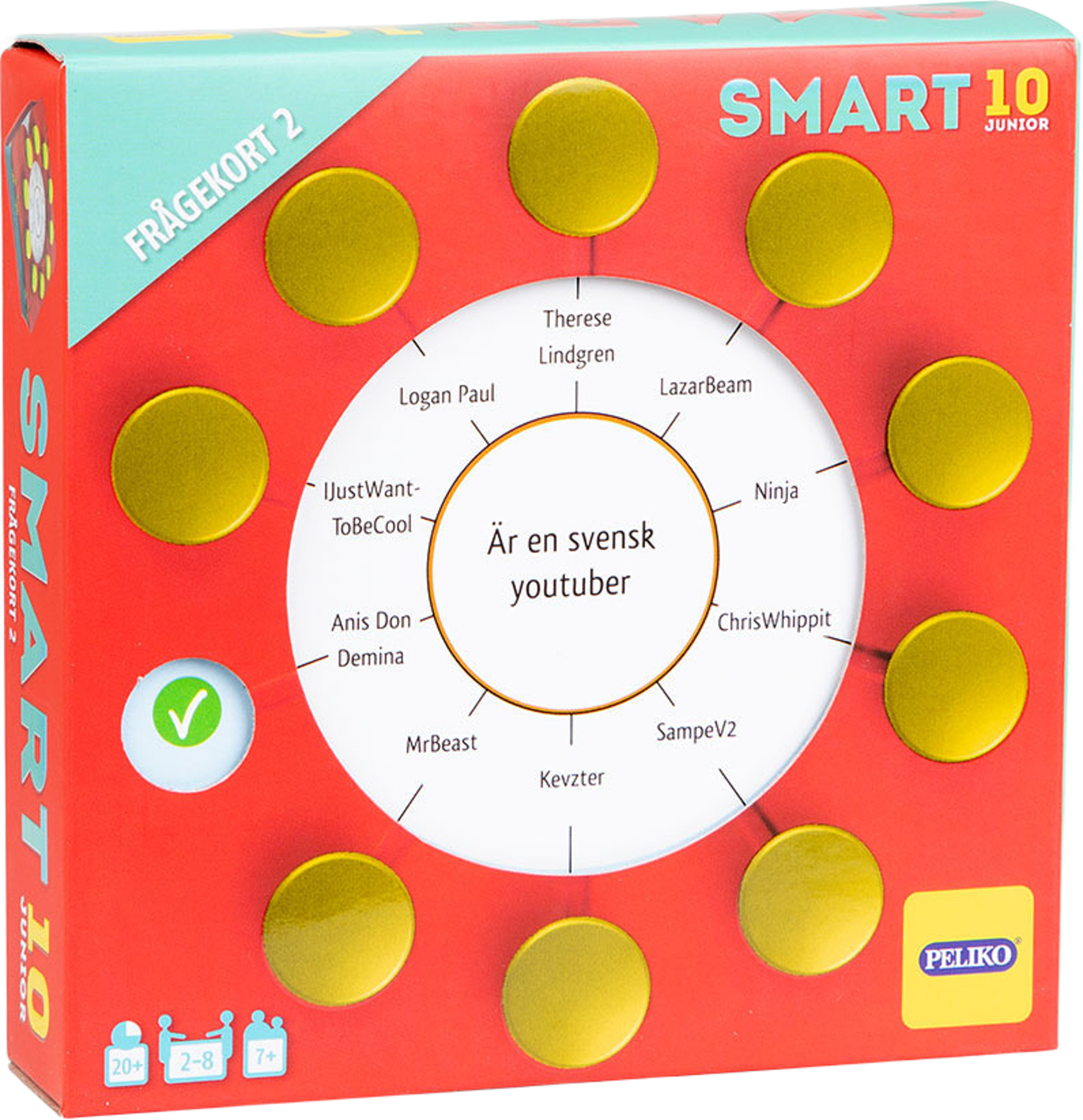 SMART10 Frågekort Junior