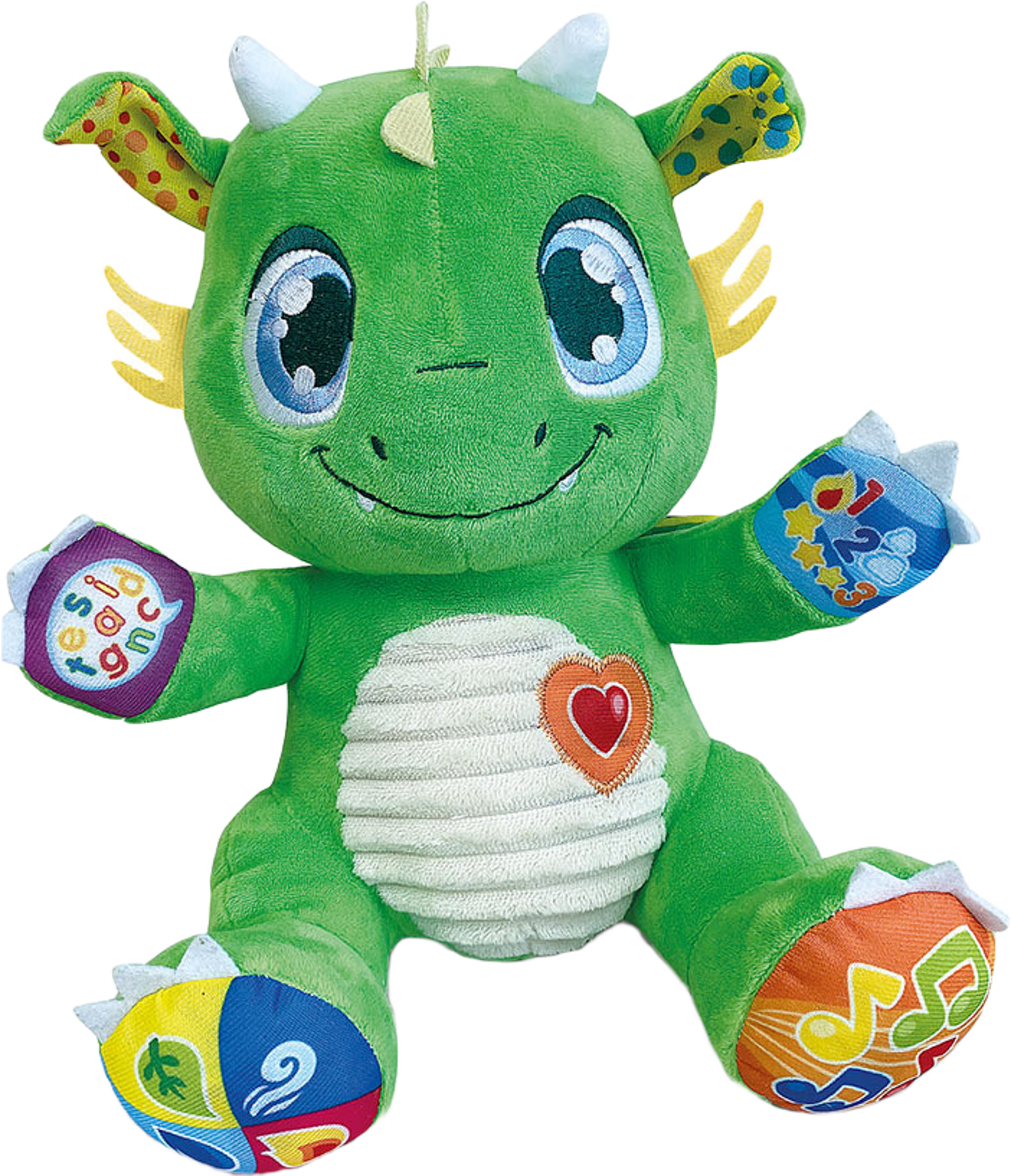Baby Lek Baby Dragon Interactive Plush, från Clementoni. Klicka för att öppna bilden i stort format