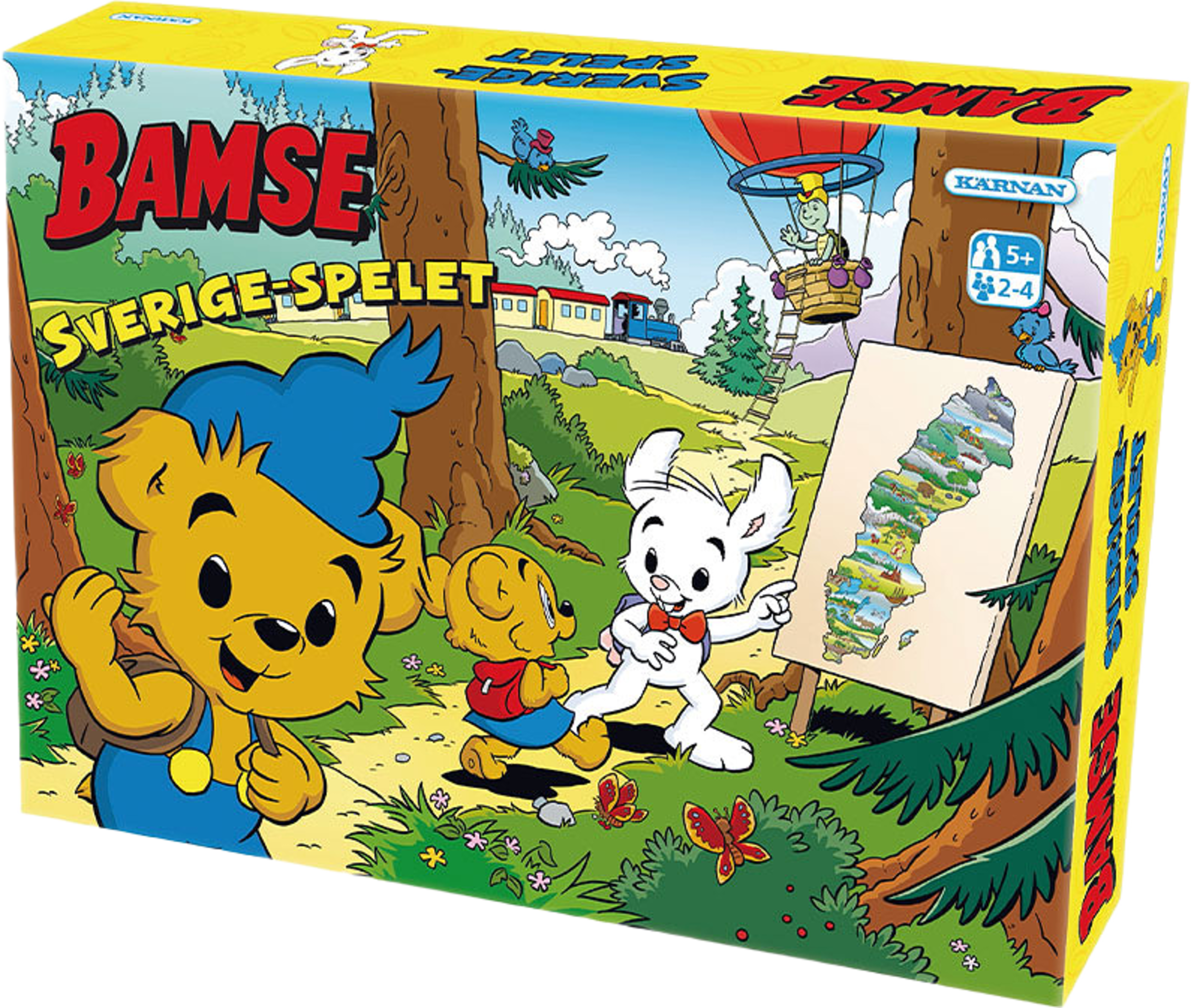Bamse. Sverigespelet