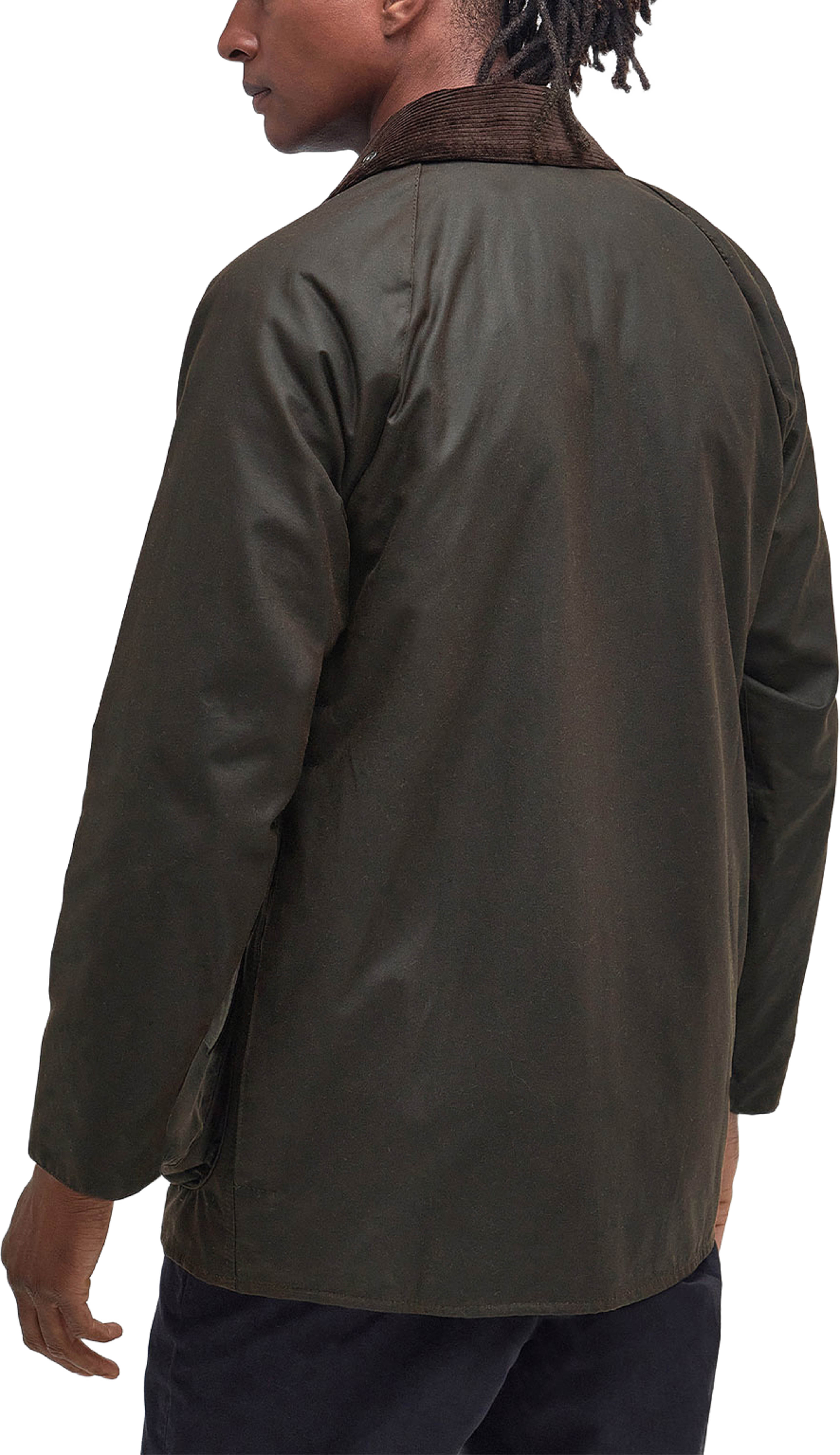 Beaufort Wax Jacket, från Barbour, i färgen Olive. Klicka för att öppna bilden i stort format