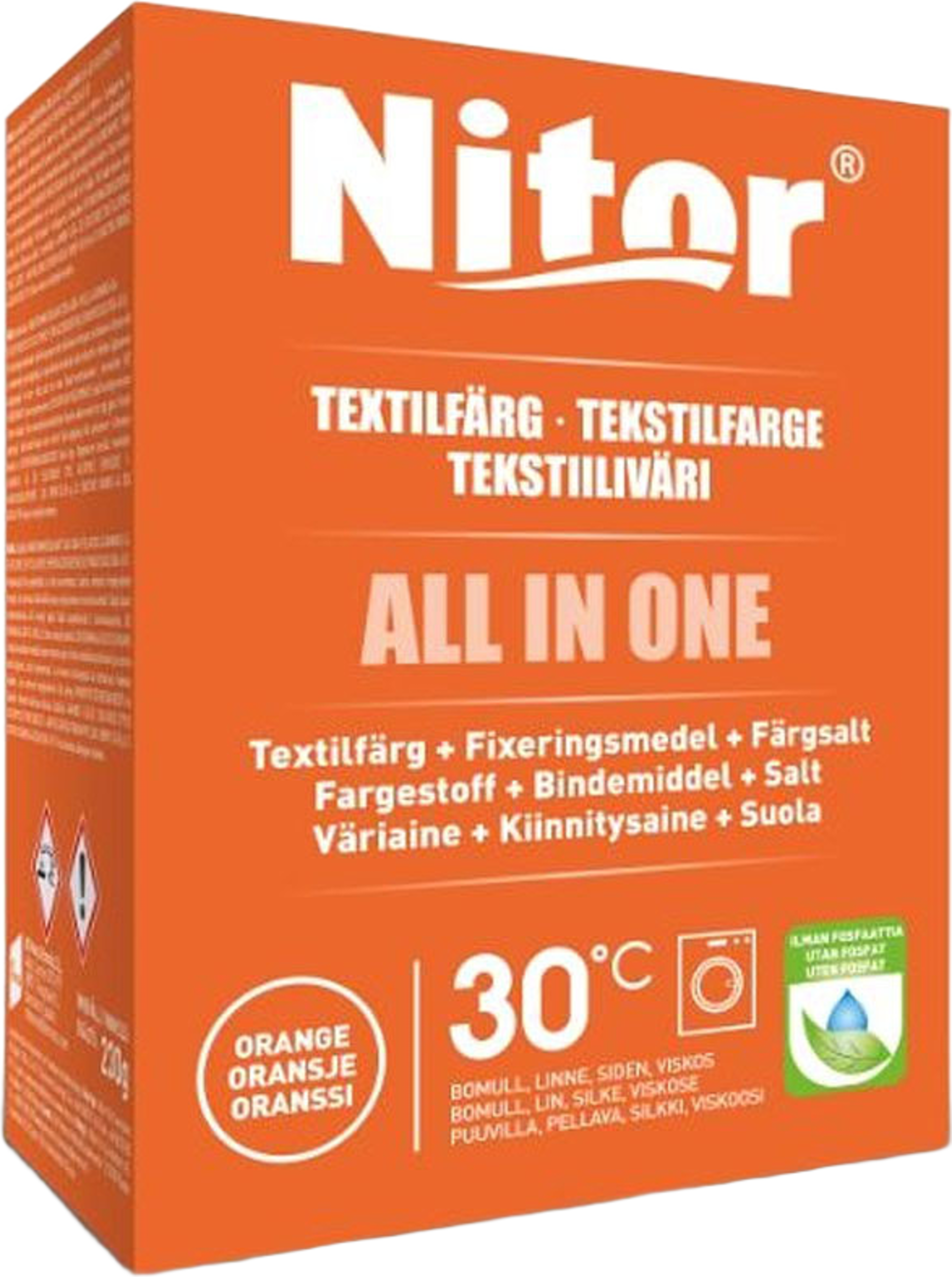 Textilfärg All in One Orange 230 g