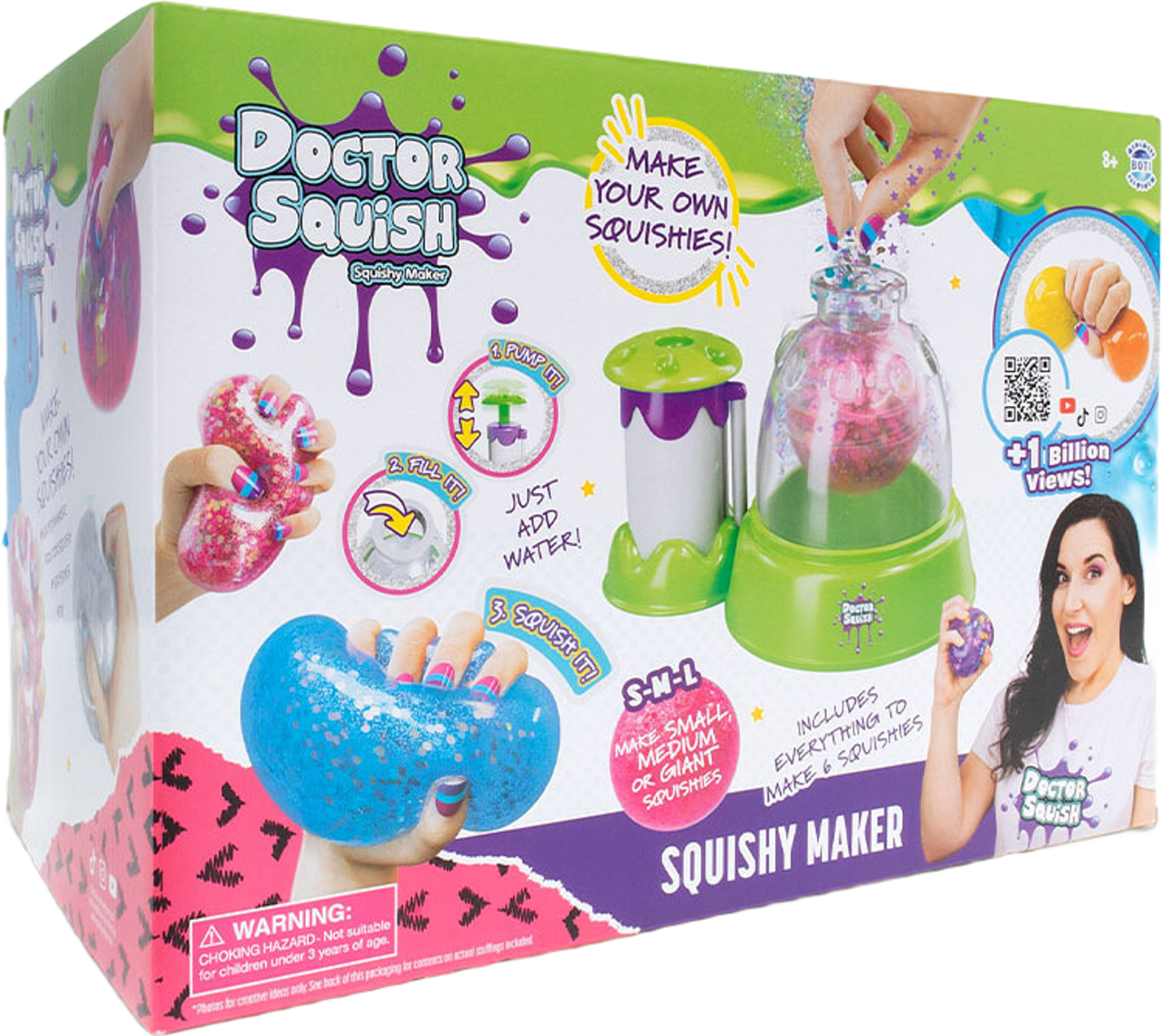 Doctor Squish Squishy Maker Maskin