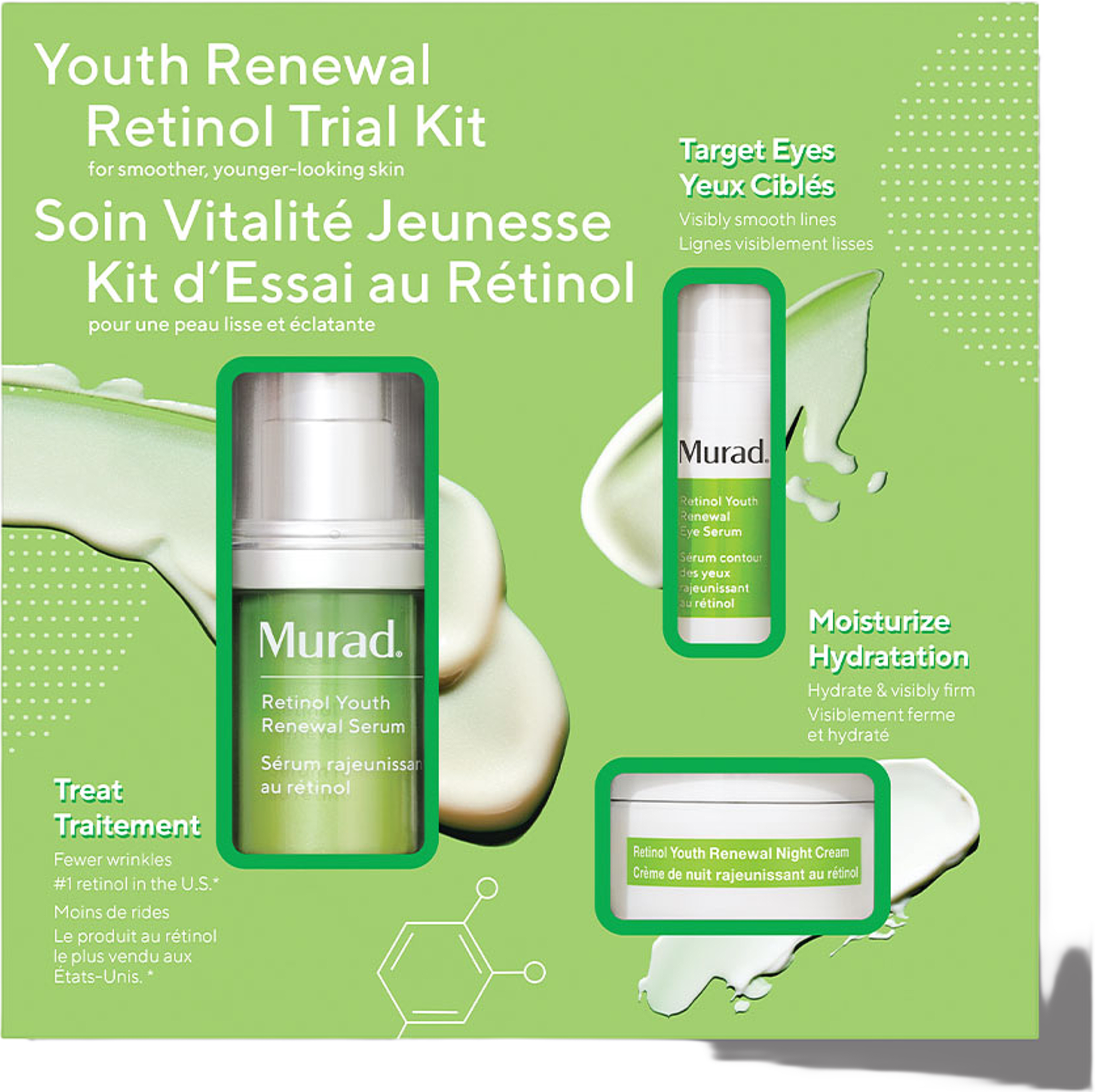 Youth Renewal Retinol Trial Kit, från Murad. Klicka för att öppna bilden i stort format