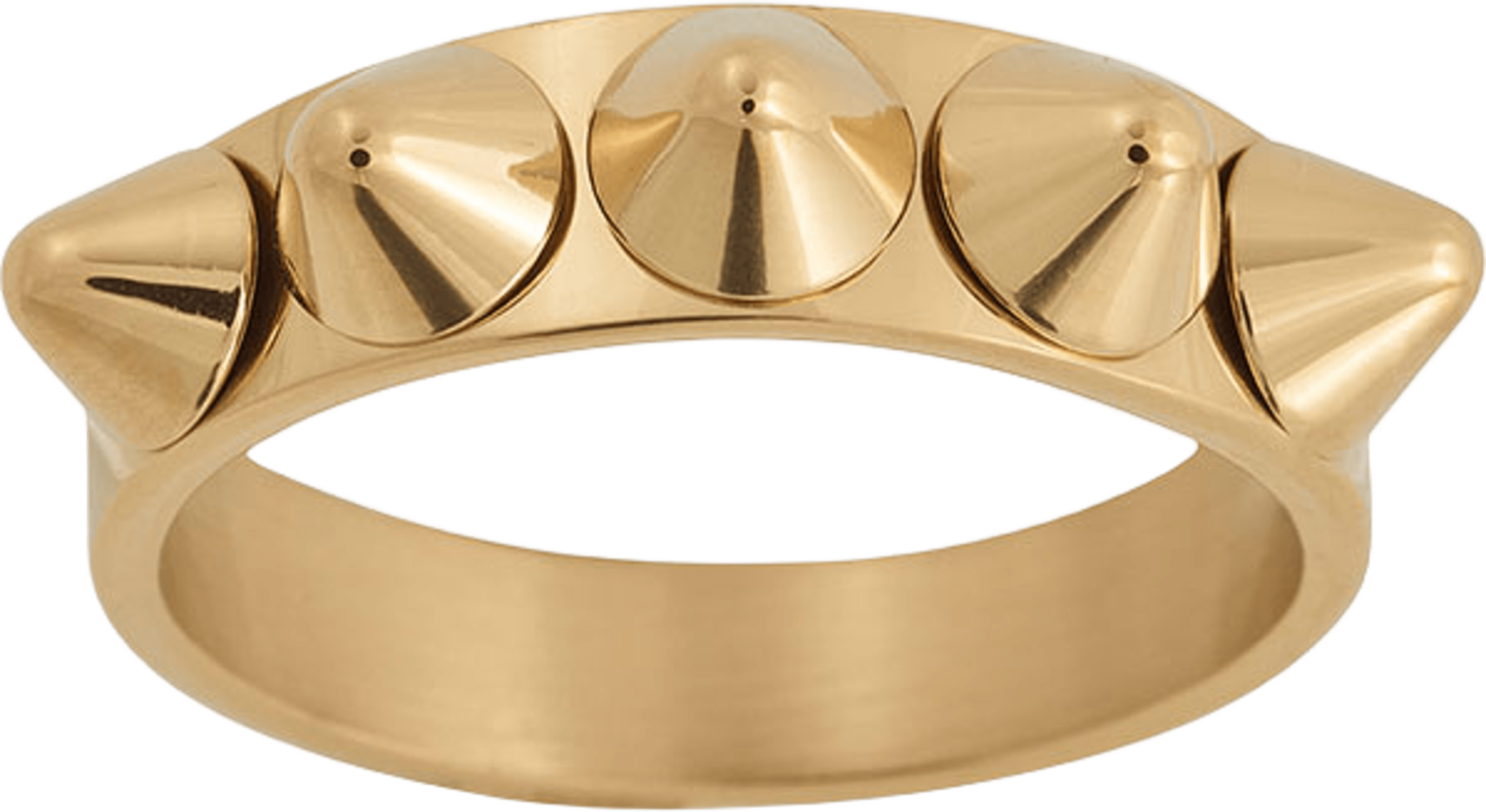 Peak Ring Single Gold