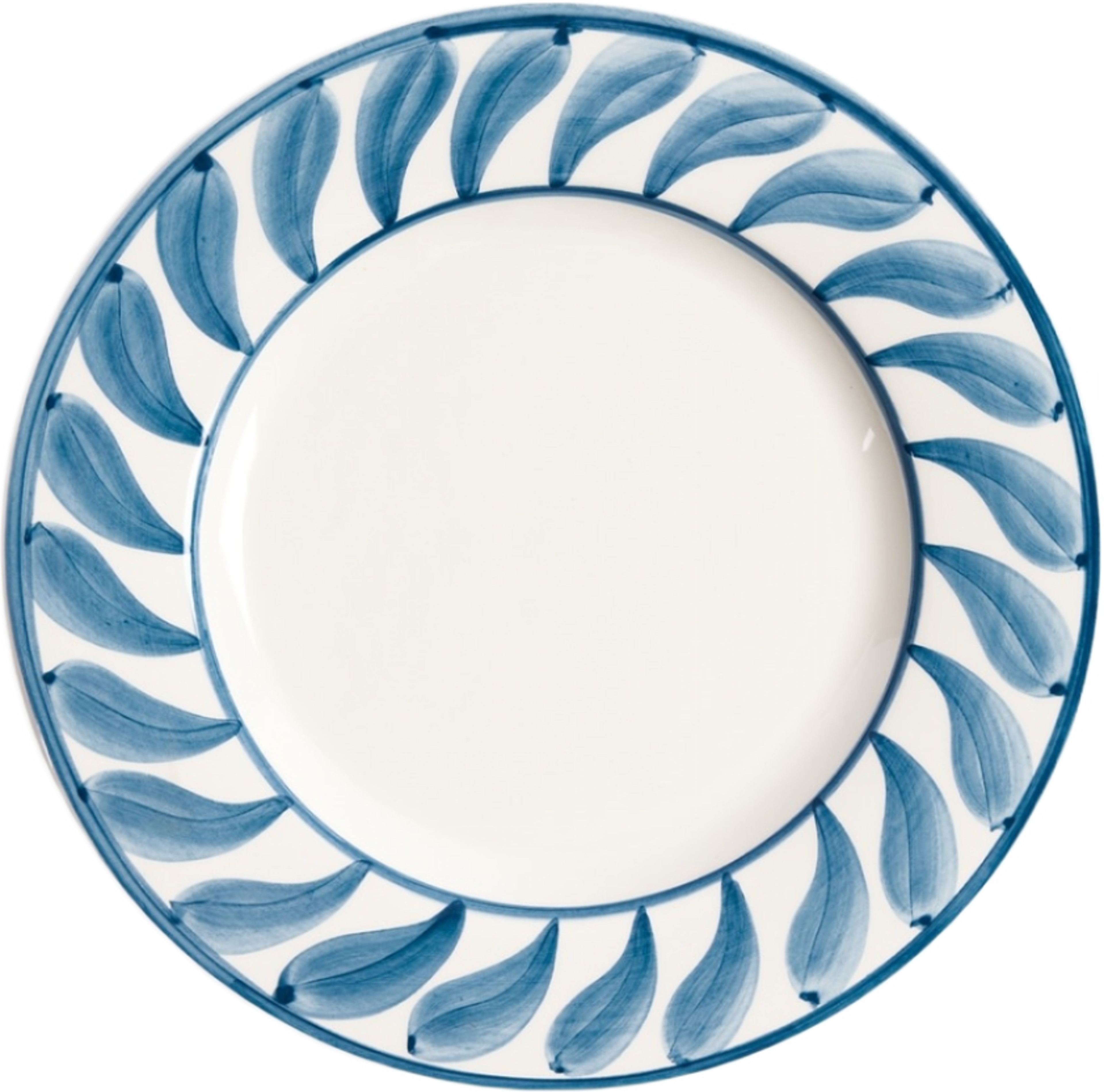 Swirl Assiett - 22 Cm, från Pick A Poppy, i färgen blue. Klicka för att öppna bilden i stort format