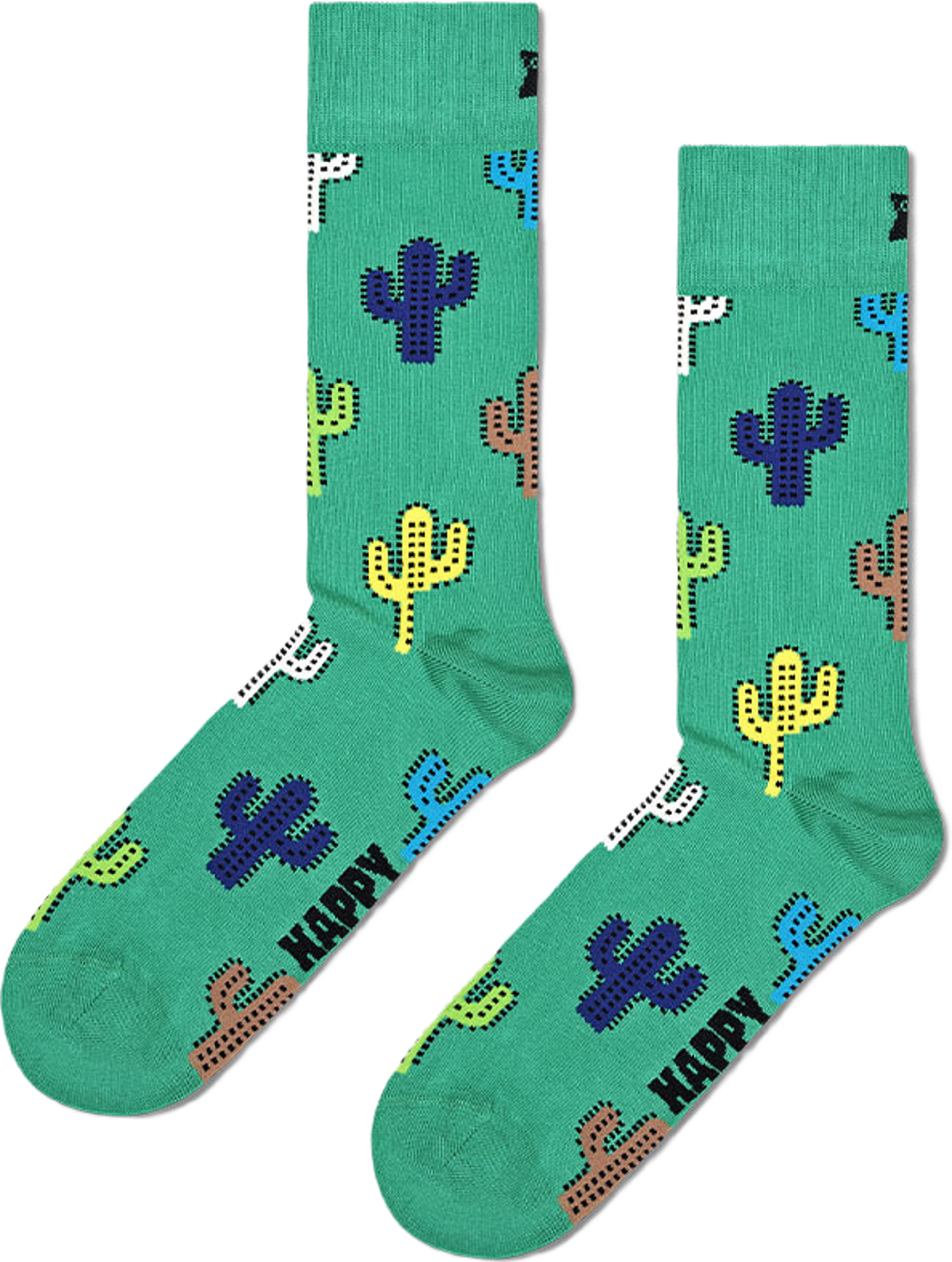 Cactus Sock, från Happy Socks, i färgen Medium Green. Klicka för att öppna bilden i stort format