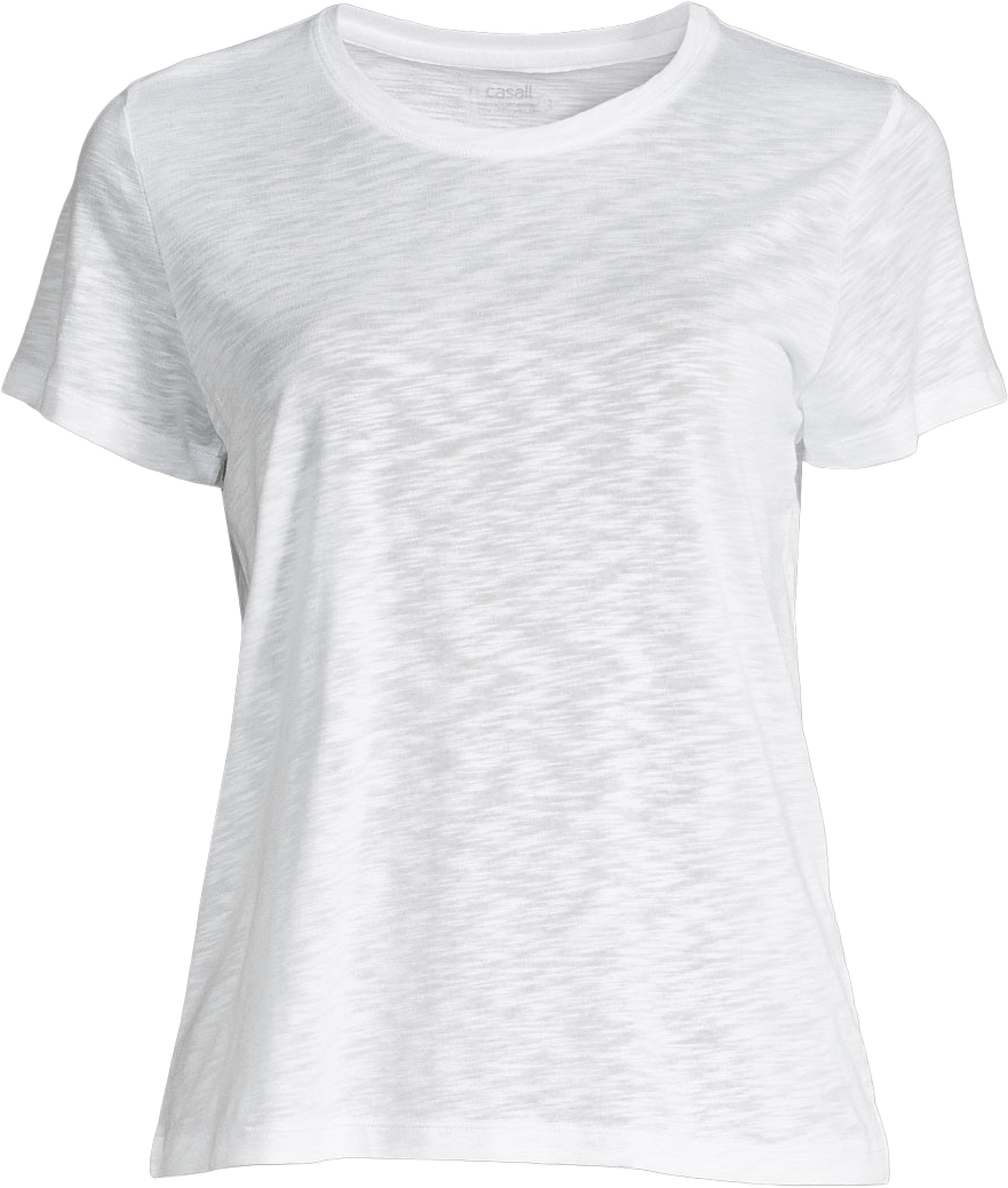 Soft Texture Tee, från Casall, i färgen White. Klicka för att öppna bilden i stort format
