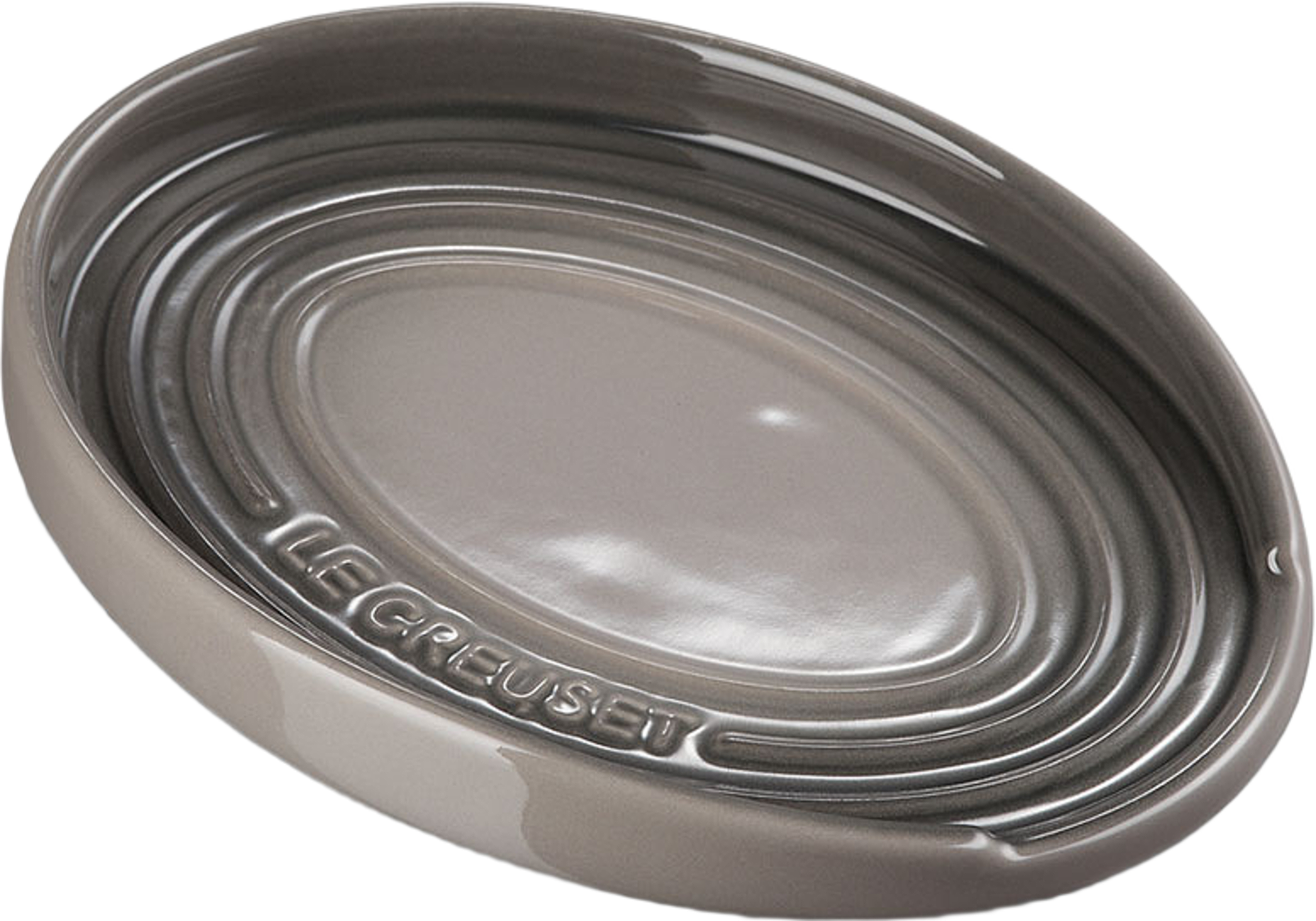 Oval grytskedhållare stengods