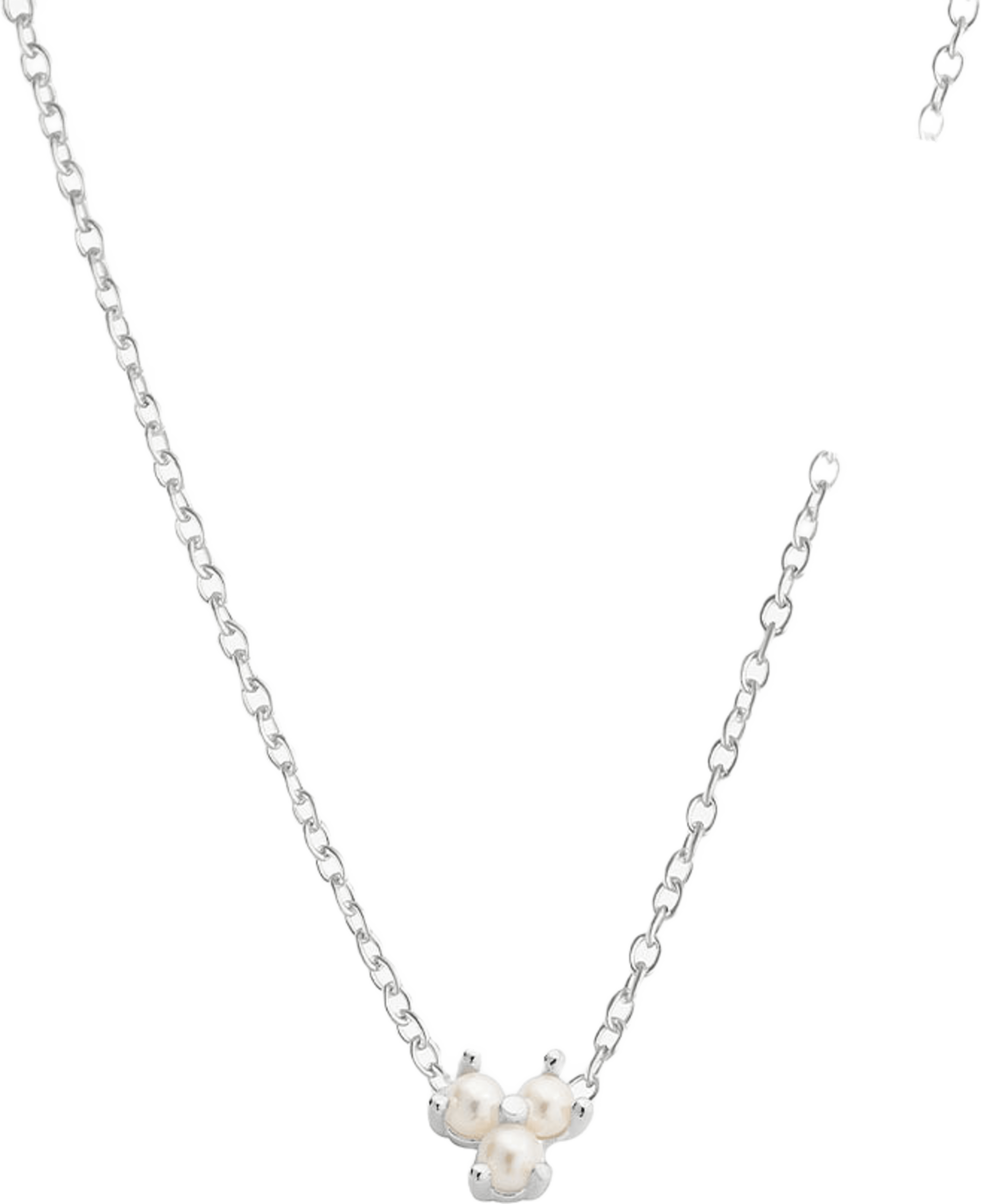 Petite star pearl necklace