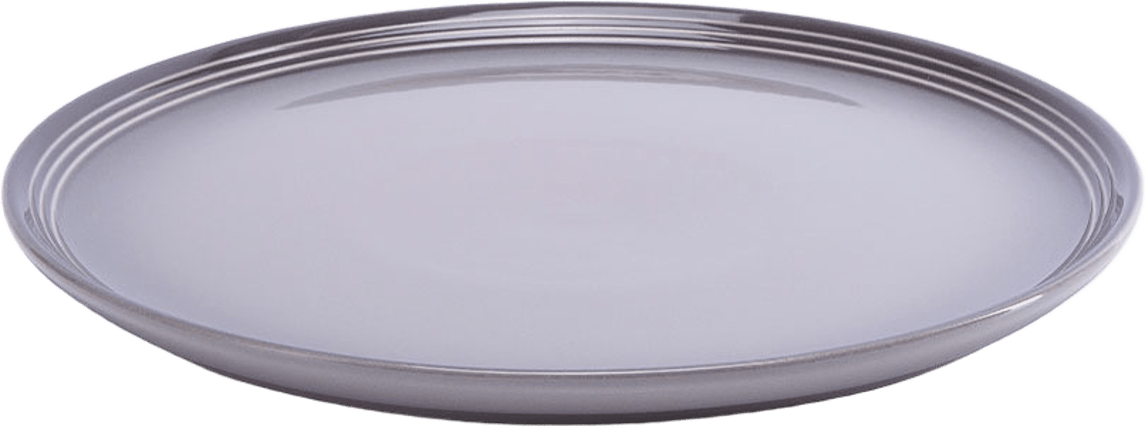 Coupe Stengods Middagstallrik 27cm, från Le Creuset, i färgen Flint. Klicka för att öppna bilden i stort format