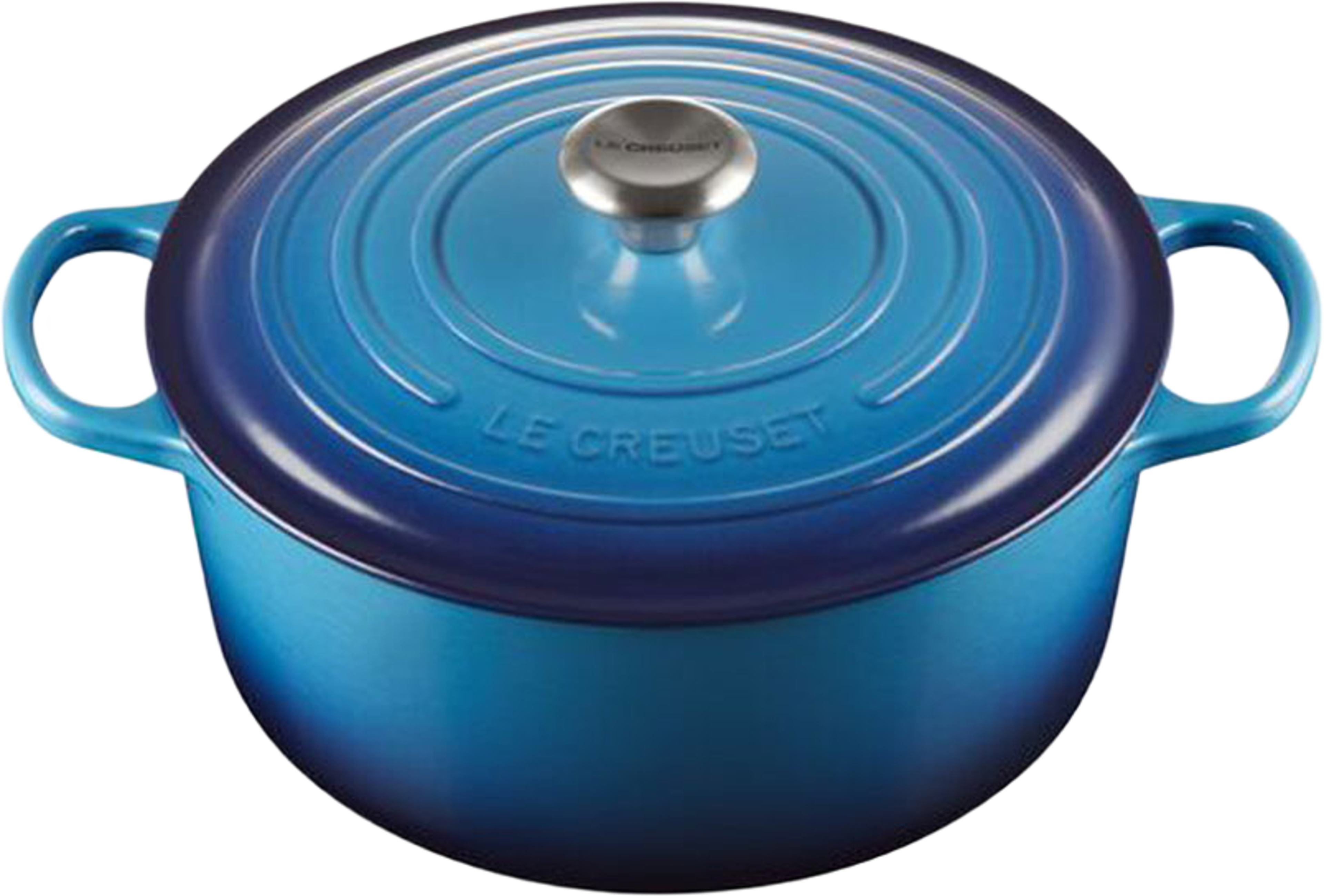 Rund Gryta Azure Blue