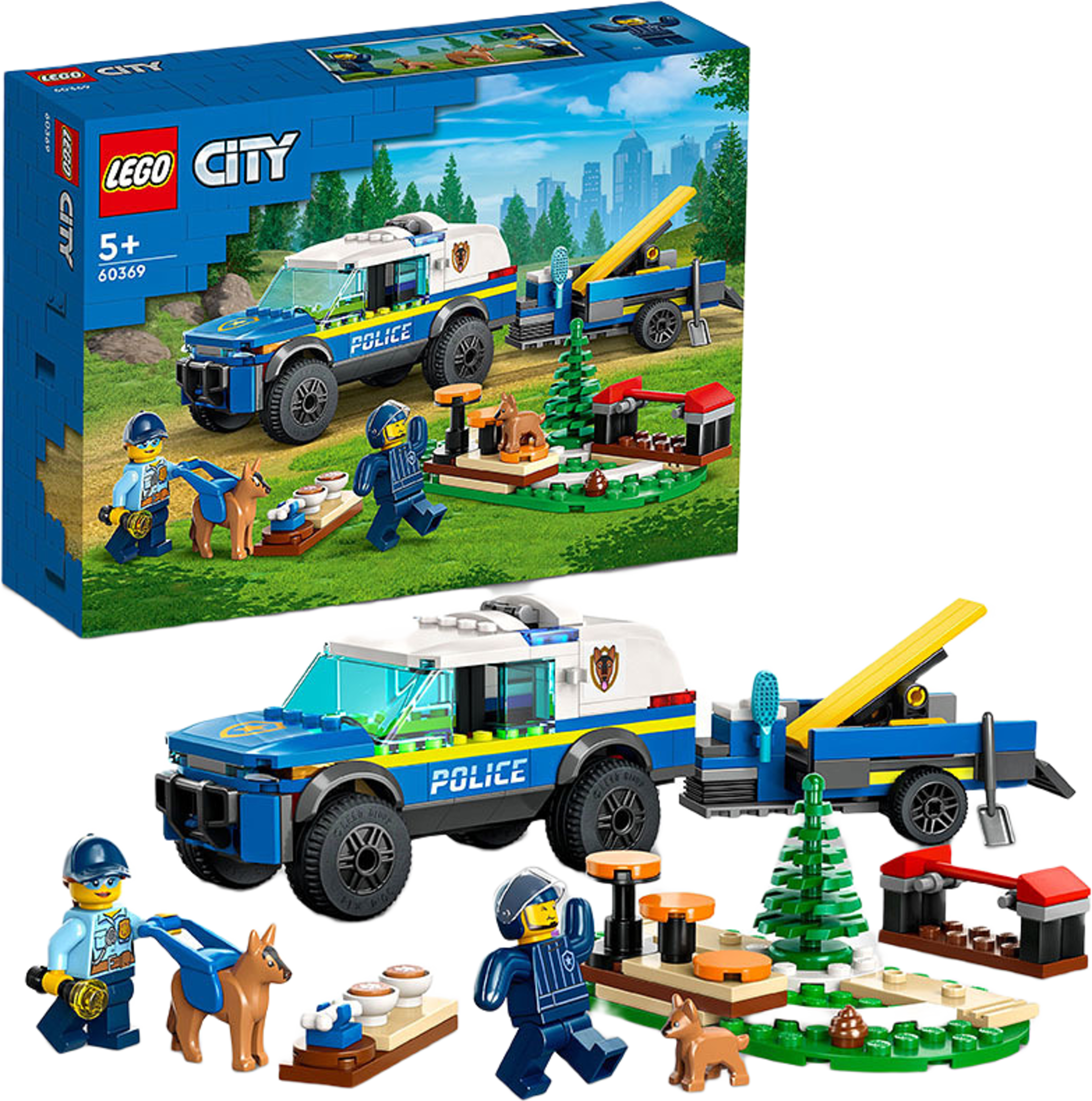 60369 City Polisens mobila hundträning