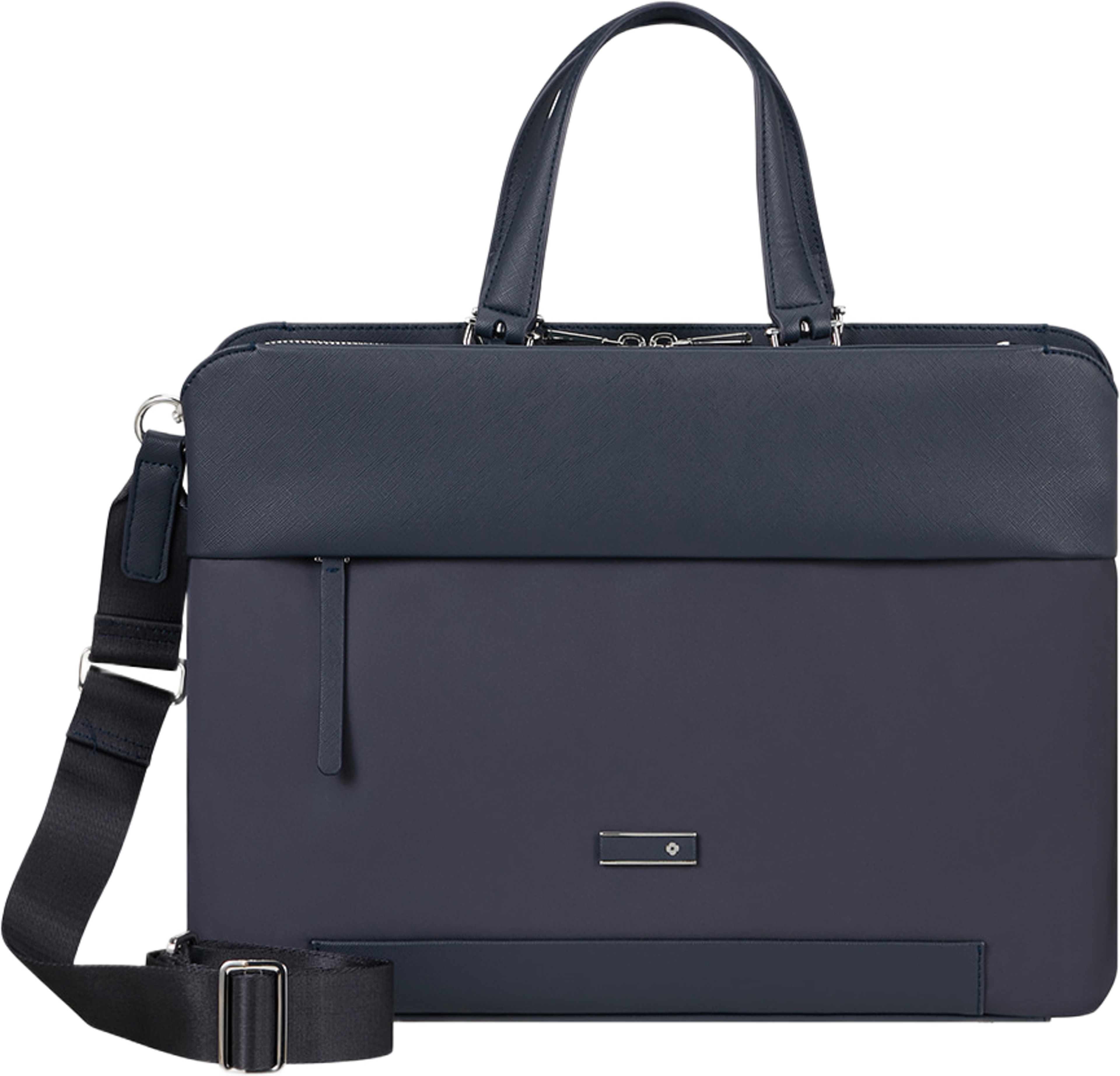 Zalia 3.0 Bailhandle 3 Comp, från Samsonite, i färgen Dark Navy. Klicka för att öppna bilden i stort format