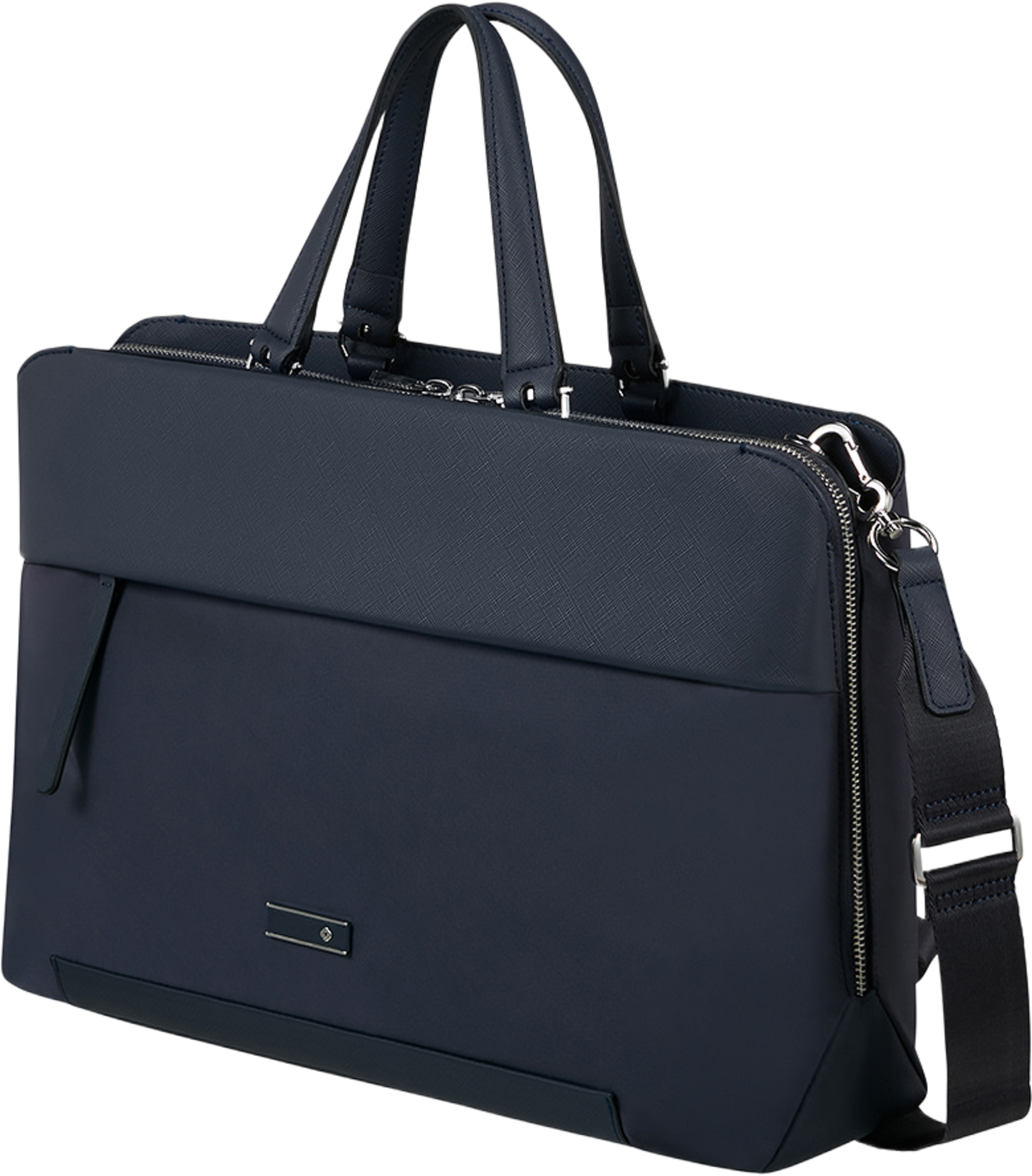Zalia 3.0 Bailhandle 3 Comp, från Samsonite, i färgen Dark Navy. Klicka för att öppna bilden i stort format