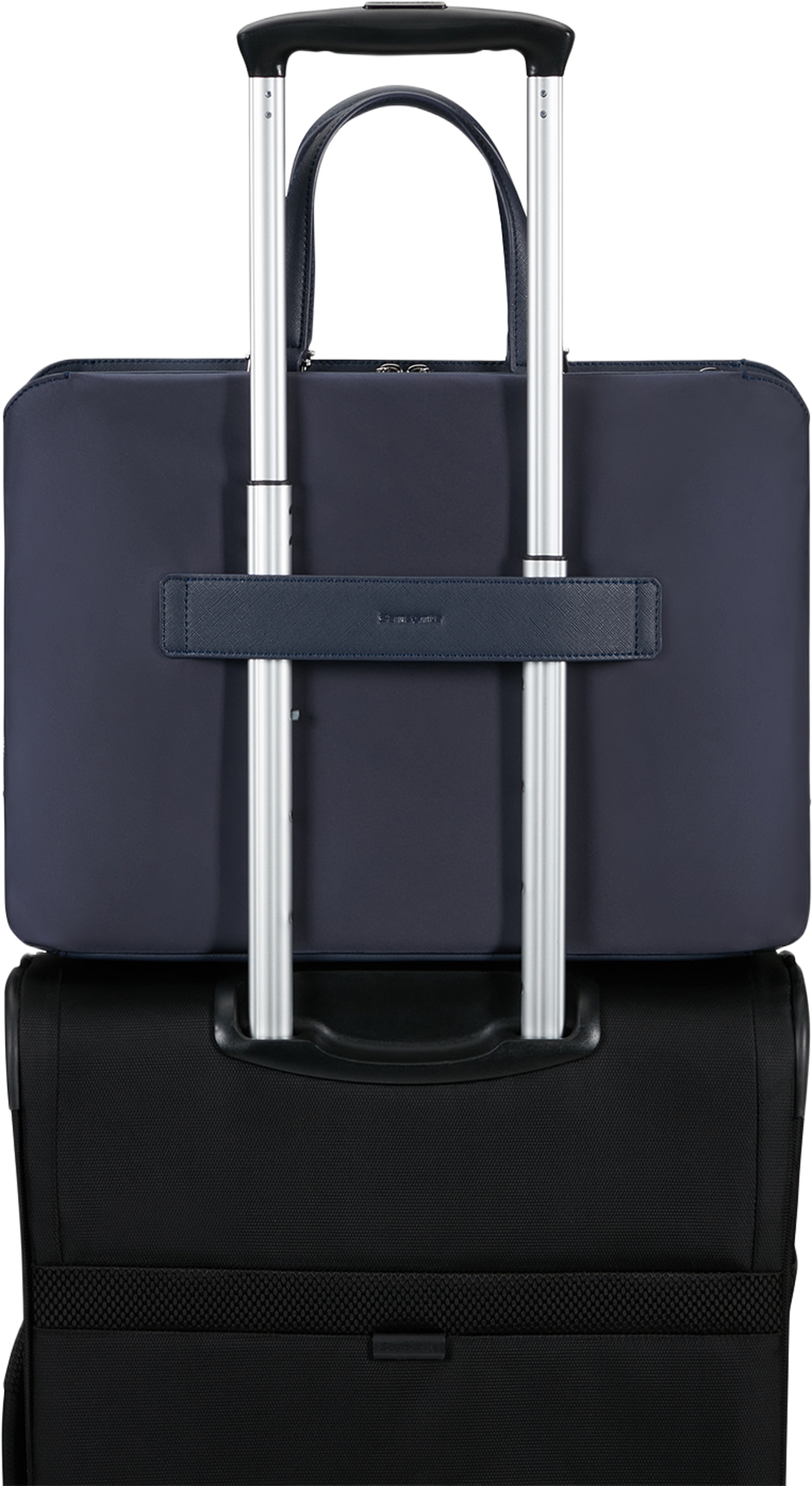 Zalia 3.0 Bailhandle 3 Comp, från Samsonite, i färgen Dark Navy. Klicka för att öppna bilden i stort format