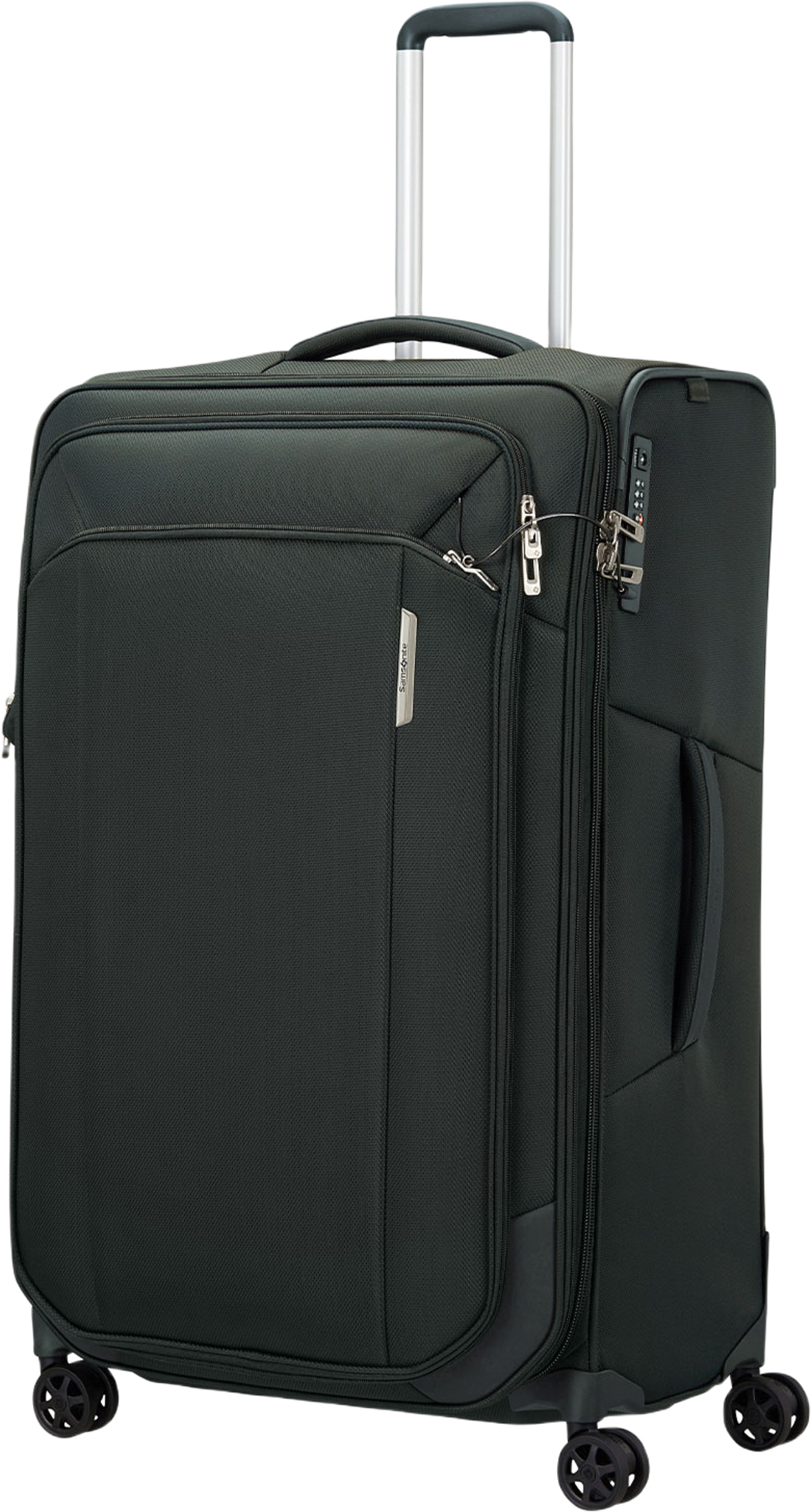 Expanderbar Resväska 79 cm, från Samsonite, i färgen Forest Green. Klicka för att öppna bilden i stort format