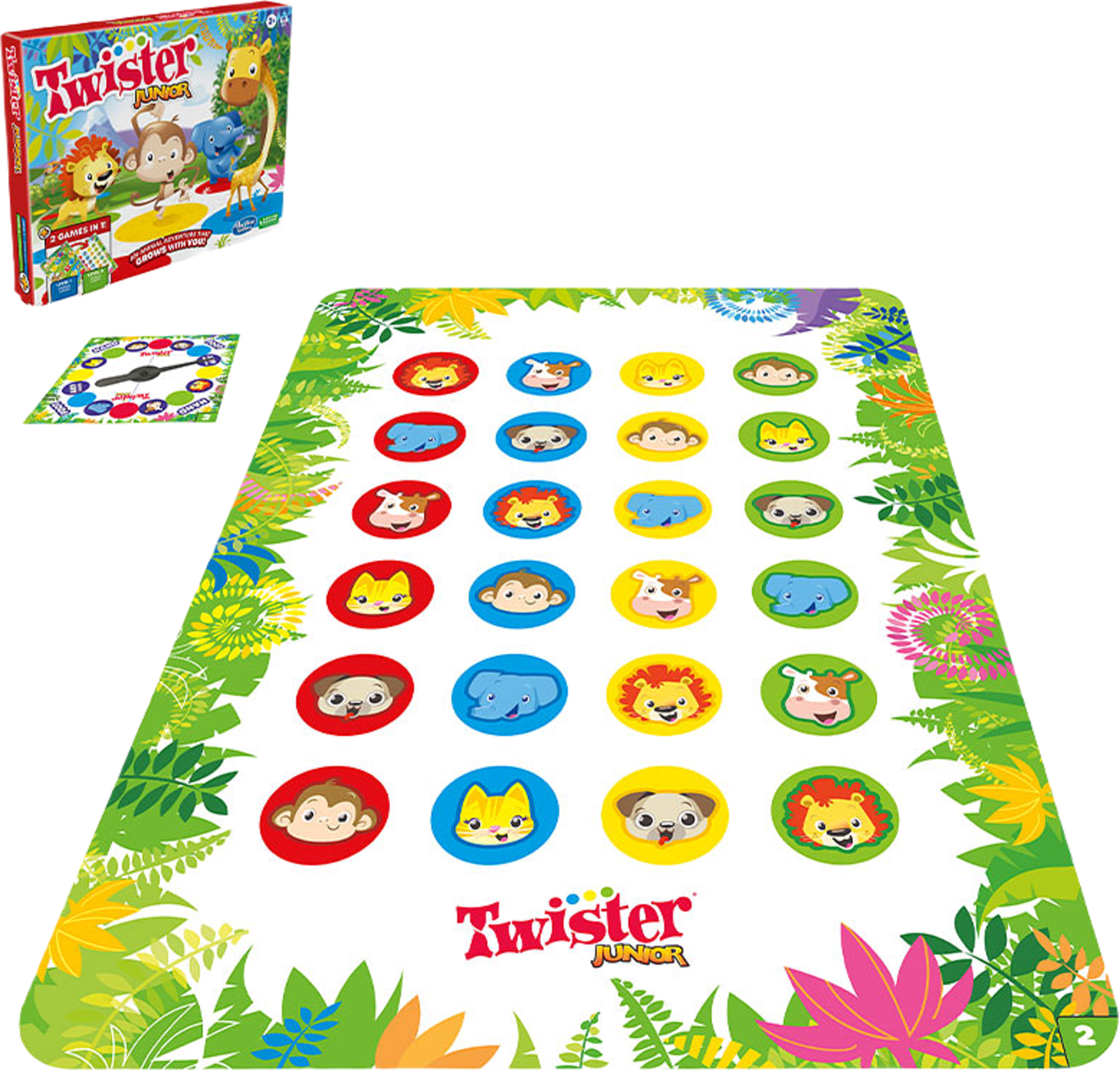 Brädspel Twister Junior (SE/FI)