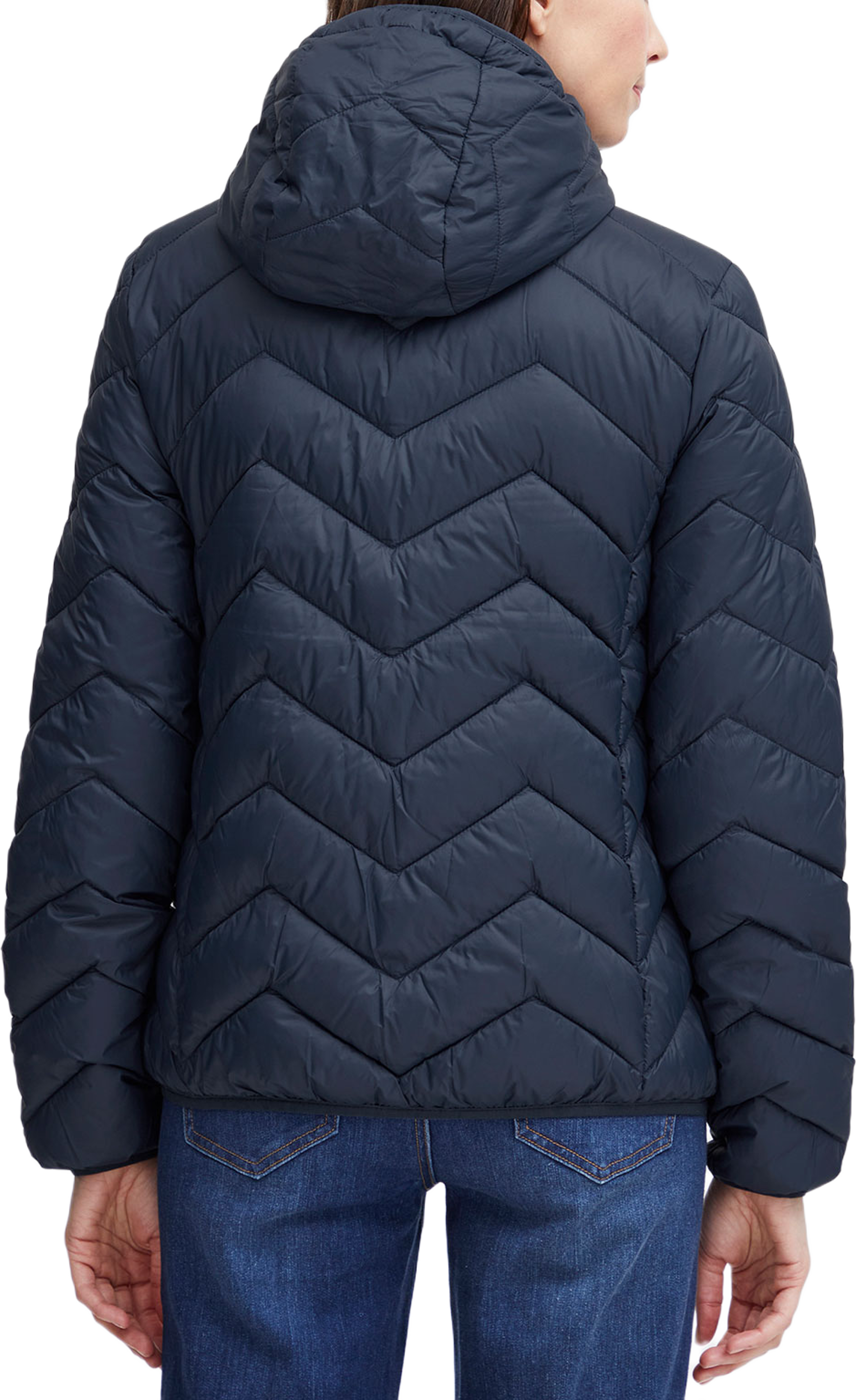 Frbapadding 1 Jacket, från Fransa, i färgen Navy Blazer. Klicka för att öppna bilden i stort format