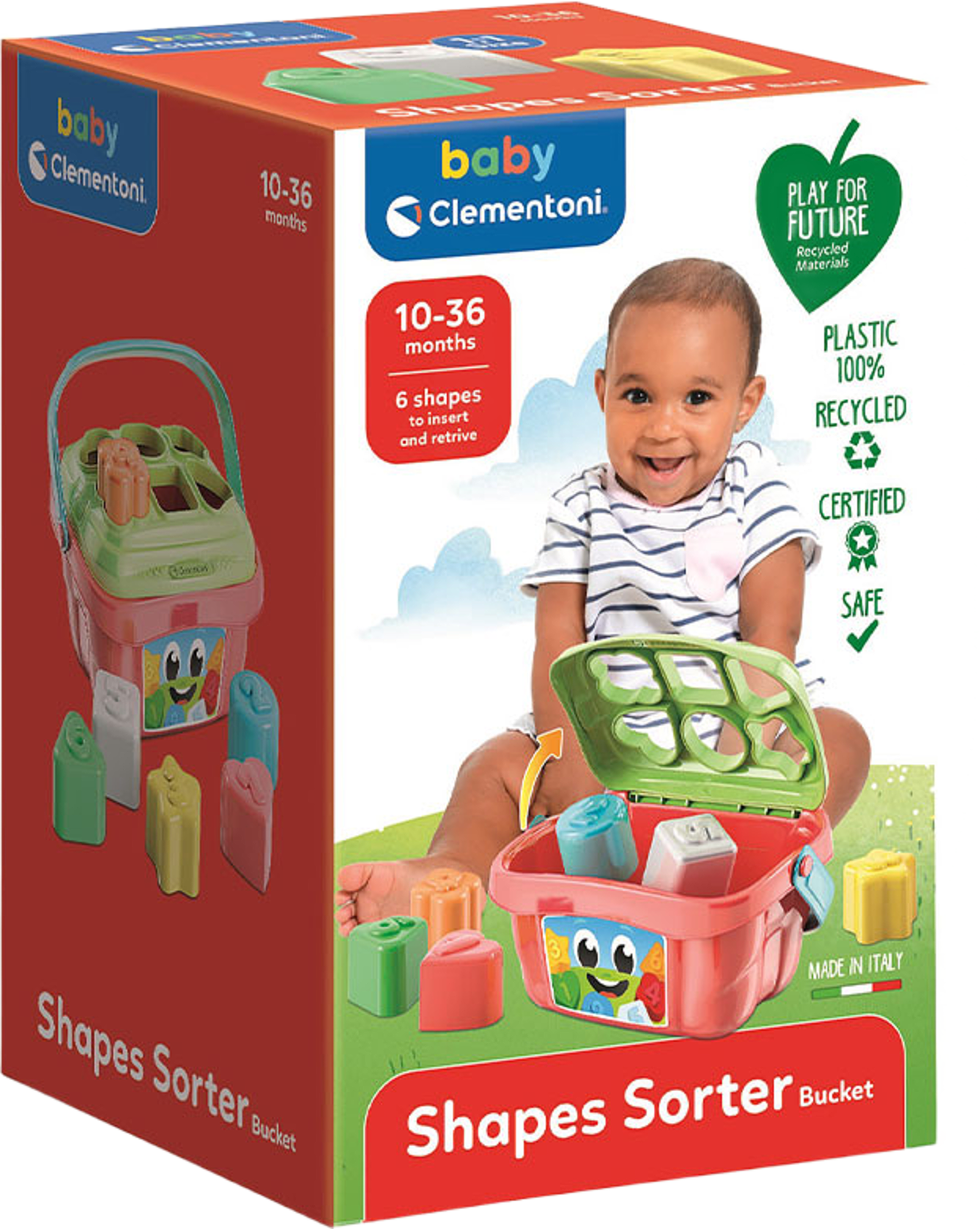 100% Recycled Shape Sorter Bucket