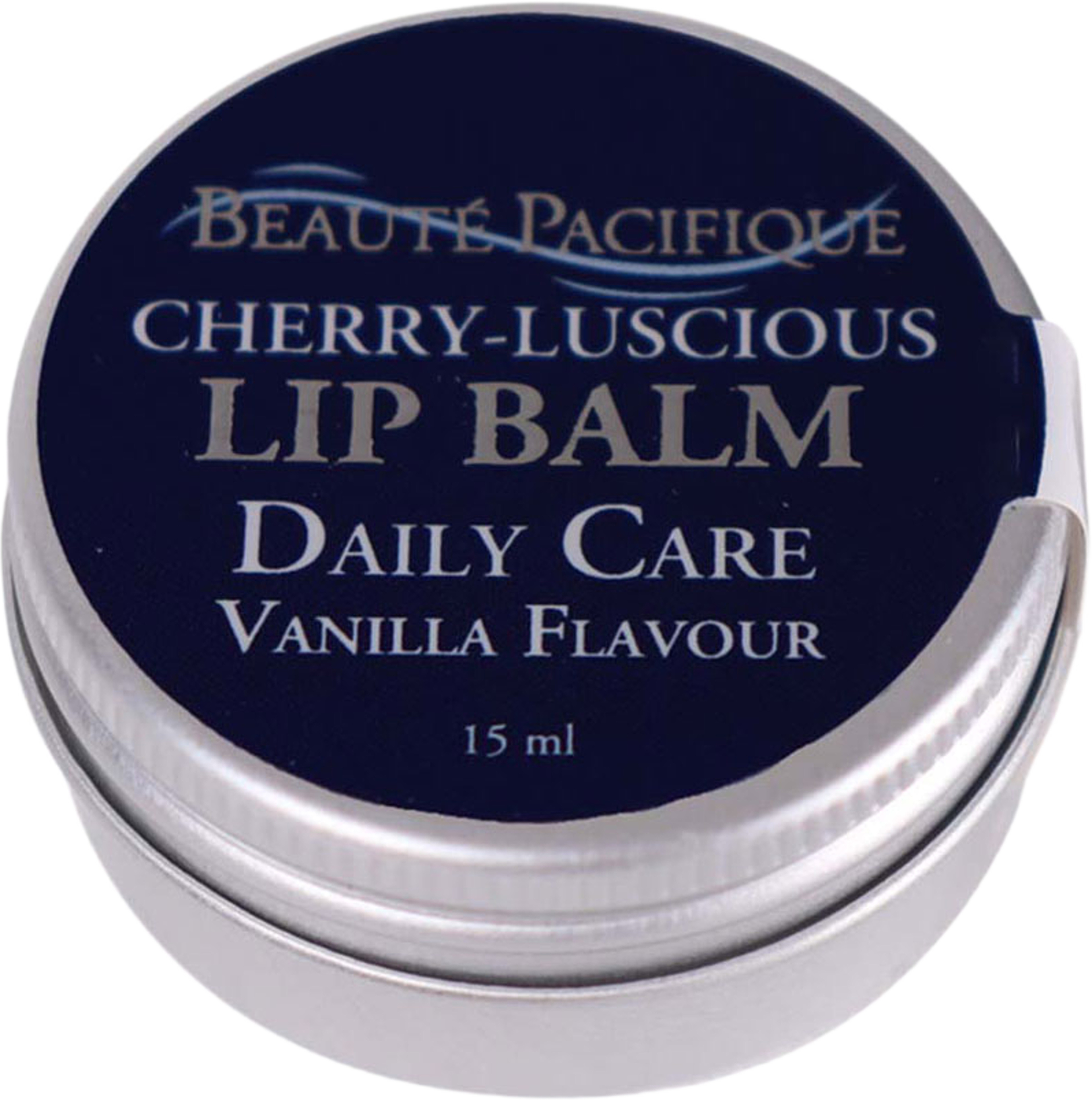 Cherry-Luscious Lip Balm Daily Care, Vanilla Flavour, från Beauté Pacifique. Klicka för att öppna bilden i stort format