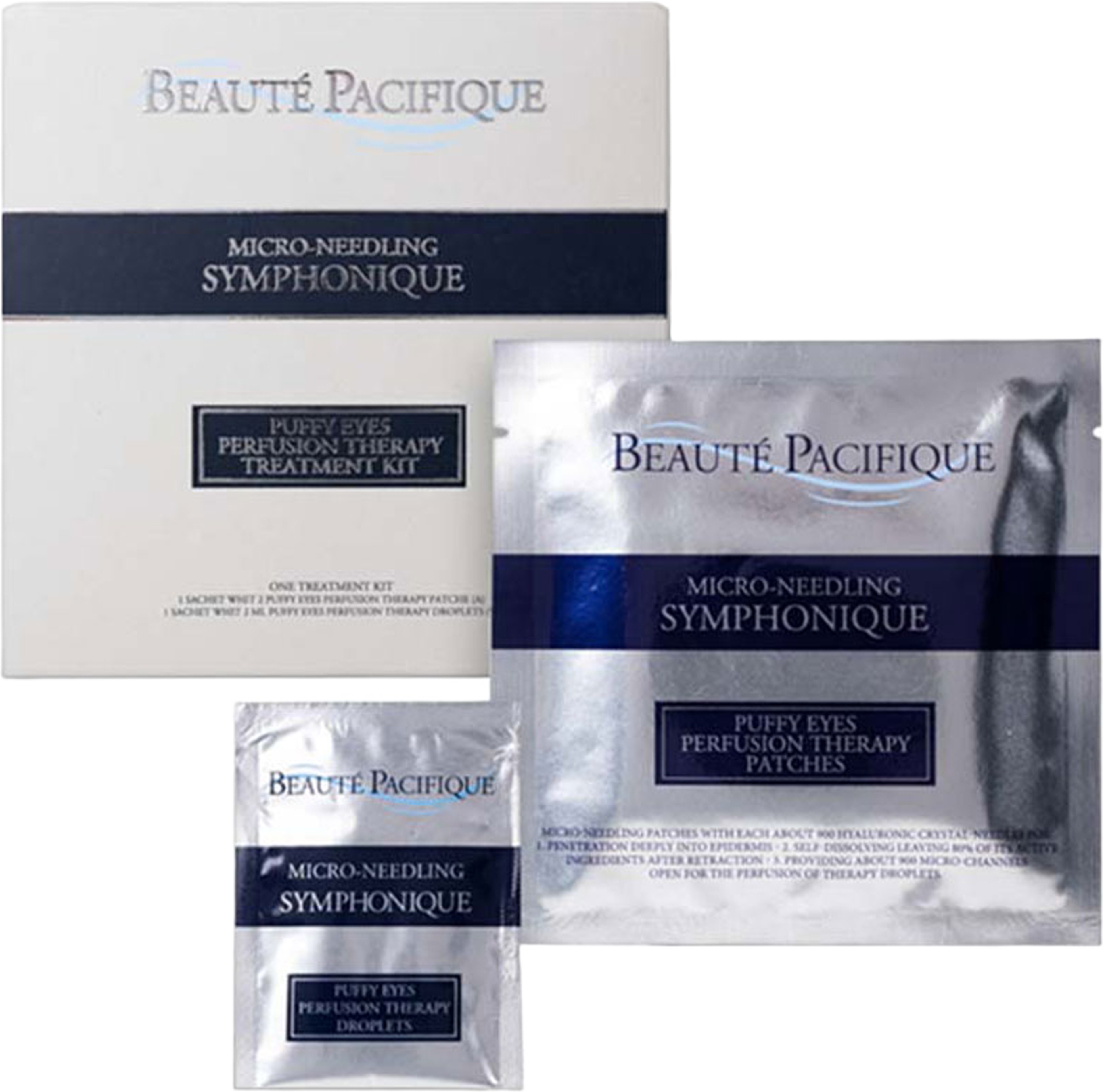 Symphonique Micro Needling Puffy Eyes Perfusion Therapy Treatment Kit X1