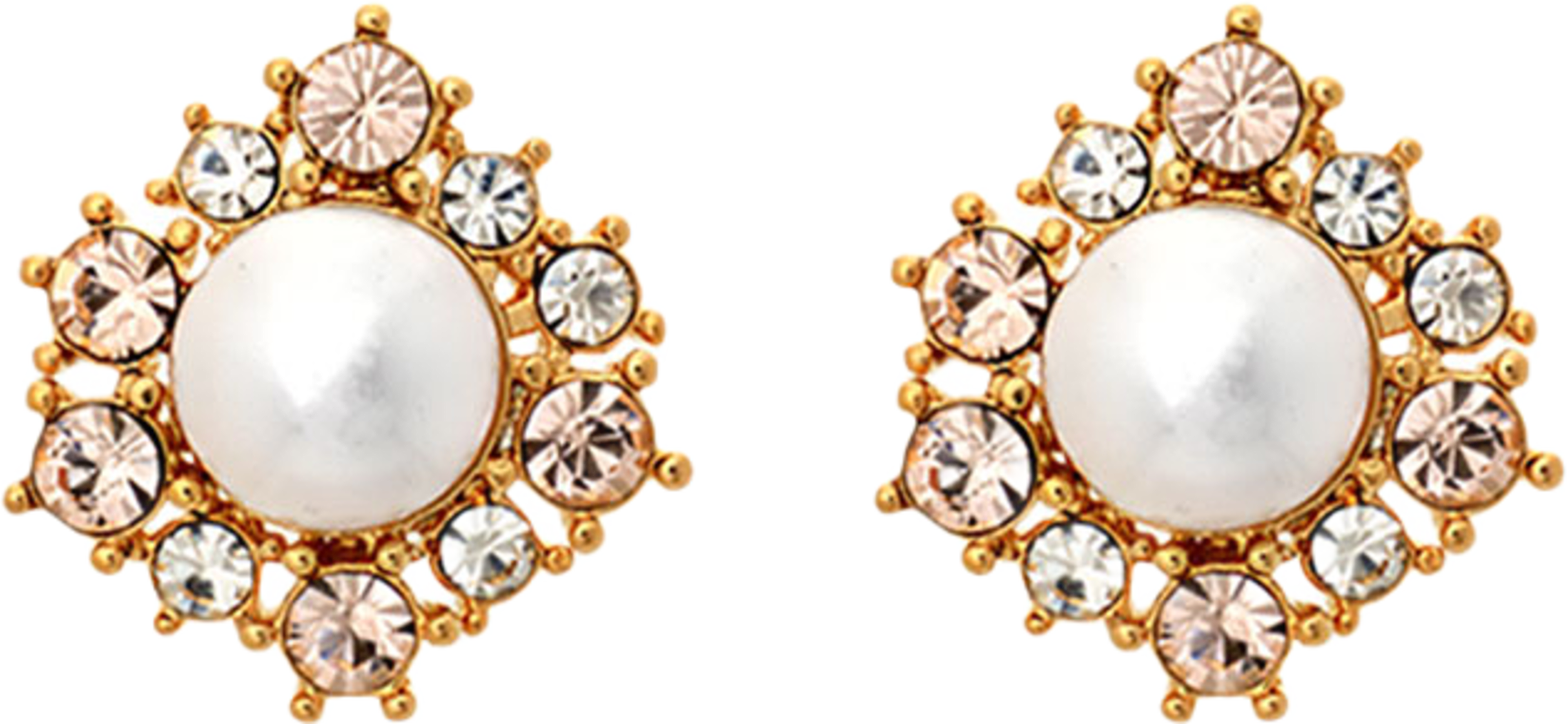 Emily Pearl Earrings - Rosaline