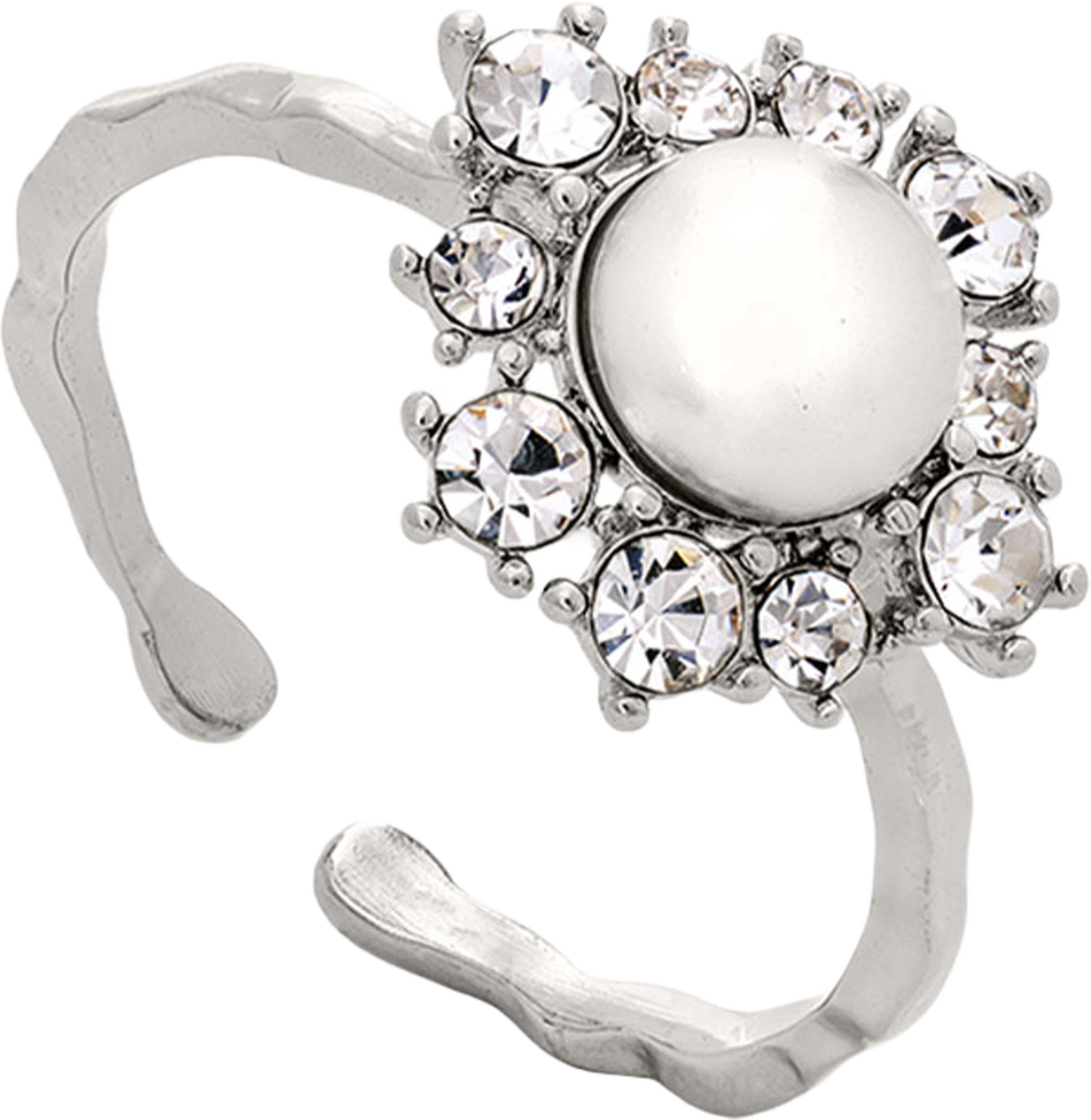 Emily Pearl Ring - Ivory