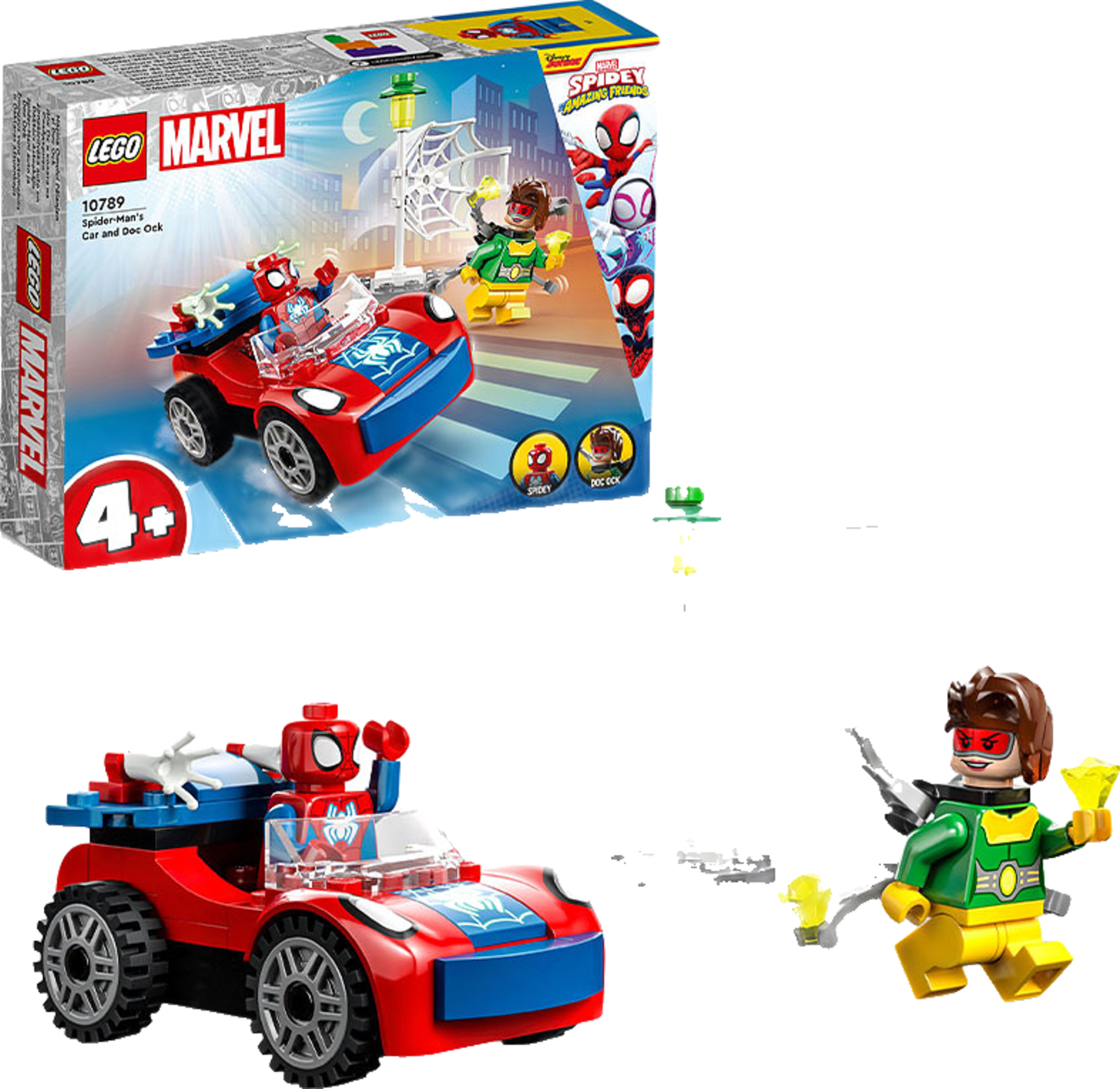 Marvel Spider-Mans bil och Doc Ock 10789 Bygg- och lekset