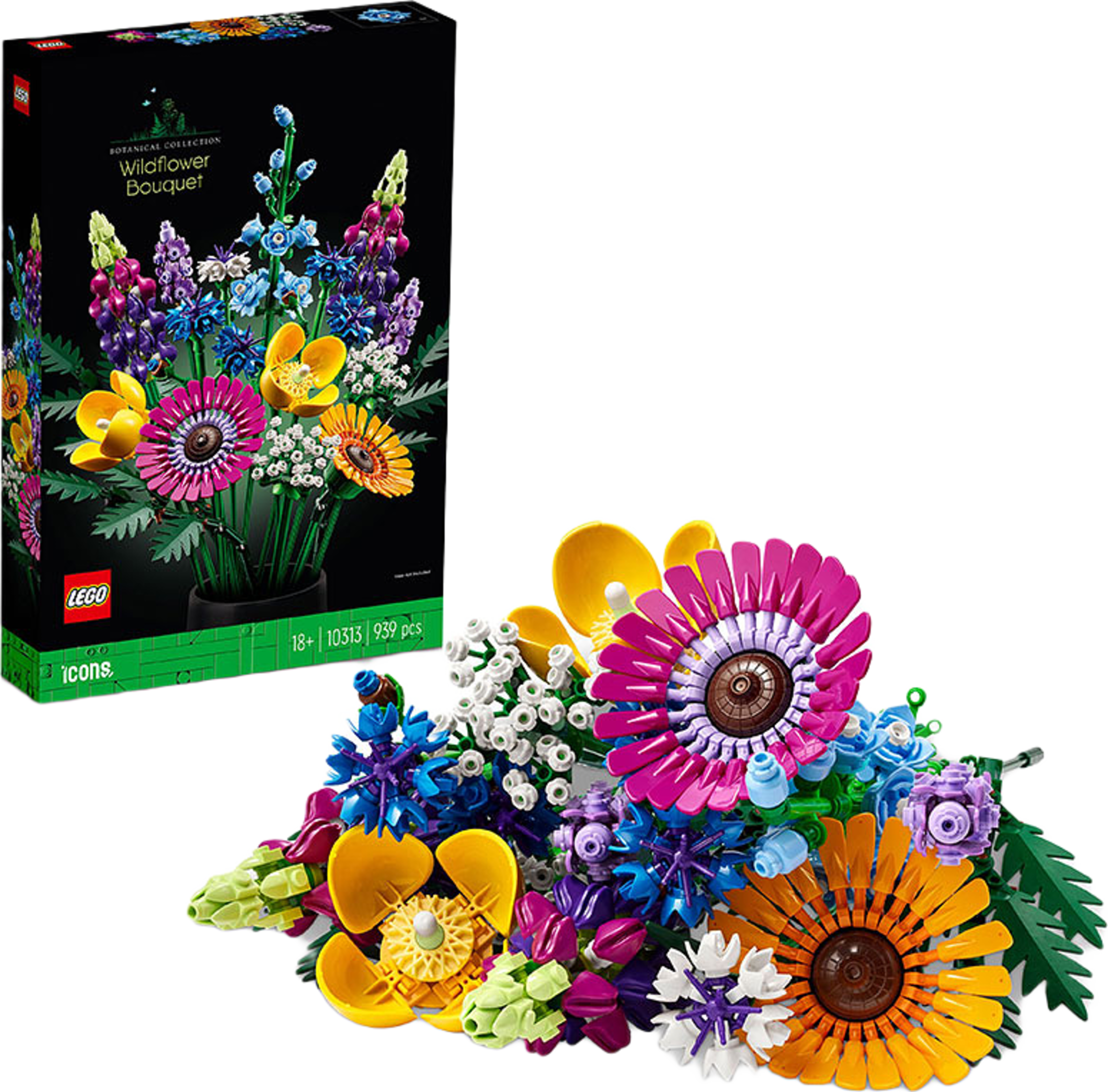 Icons Bukett med vilda blommor 10313 Byggset