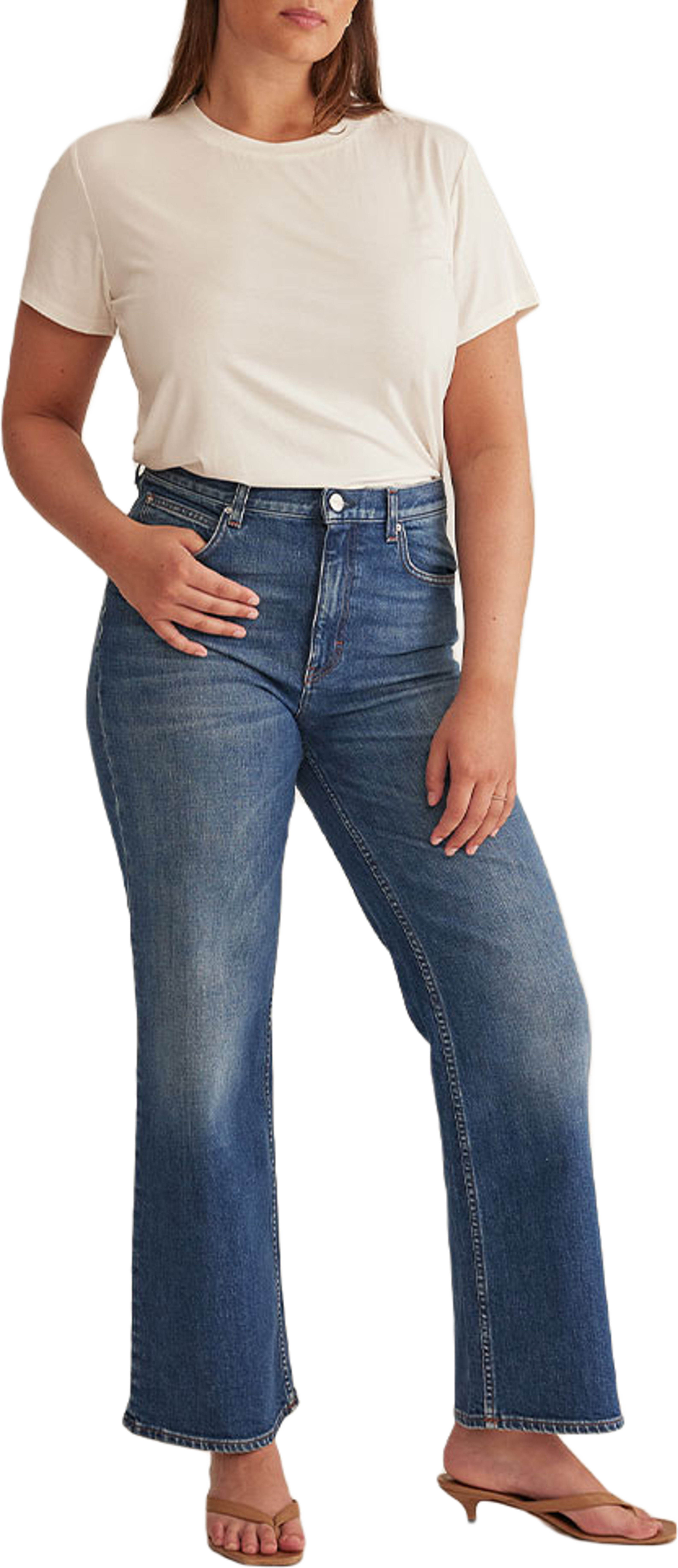The Wide Short Denim