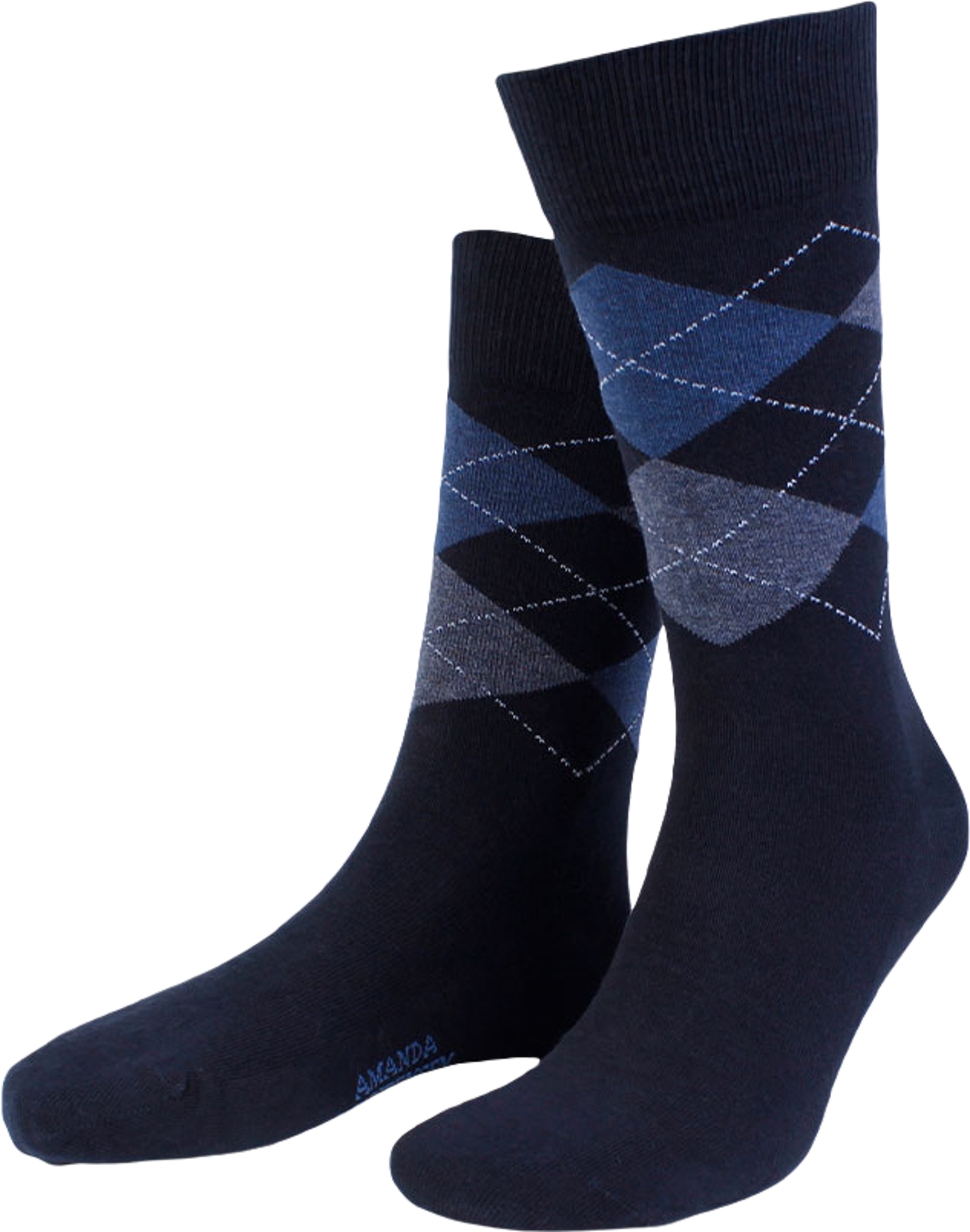 True Ankle Argyle Sock