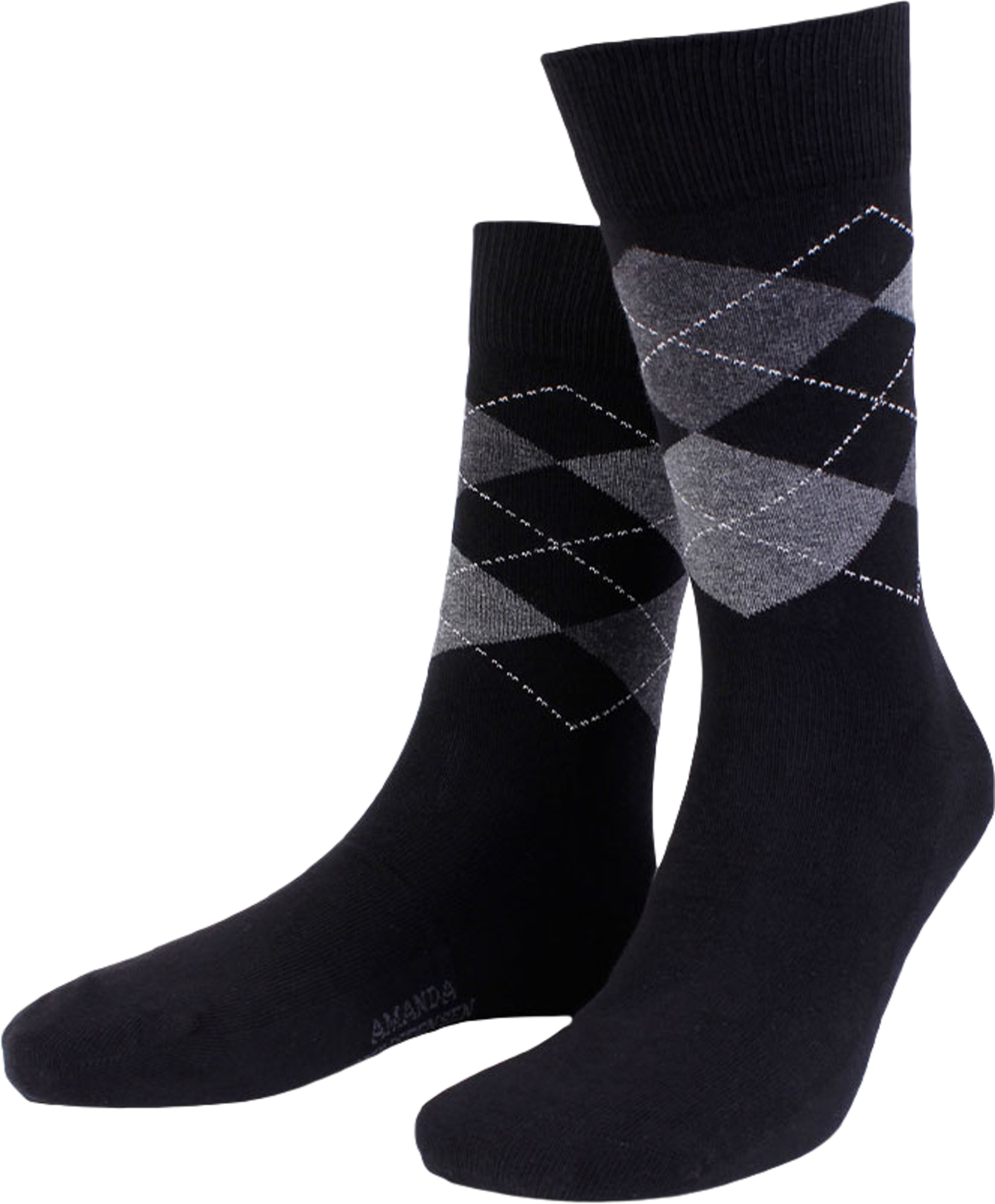 True Ankle Argyle Sock