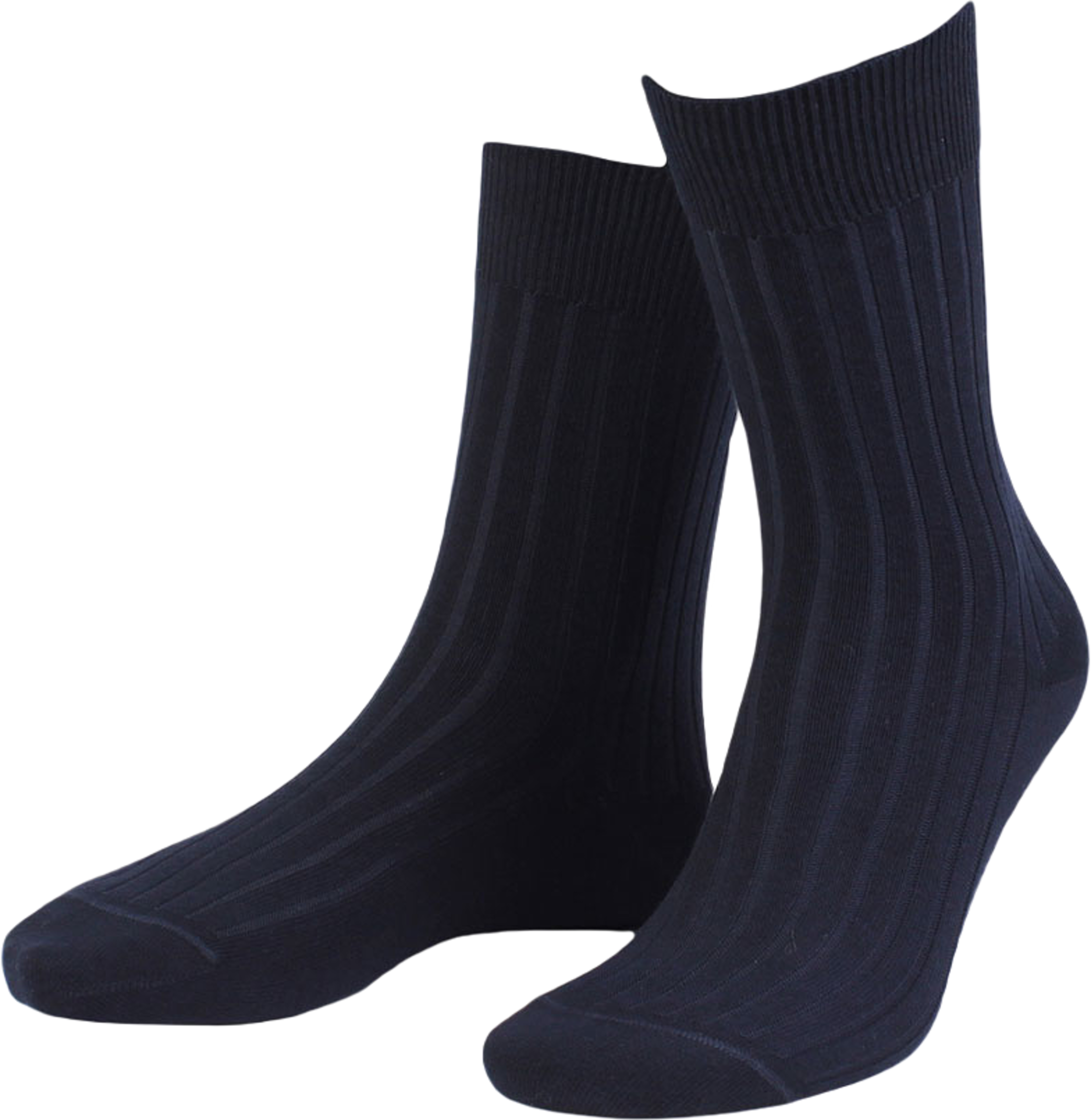 True Ankle Rib Sock