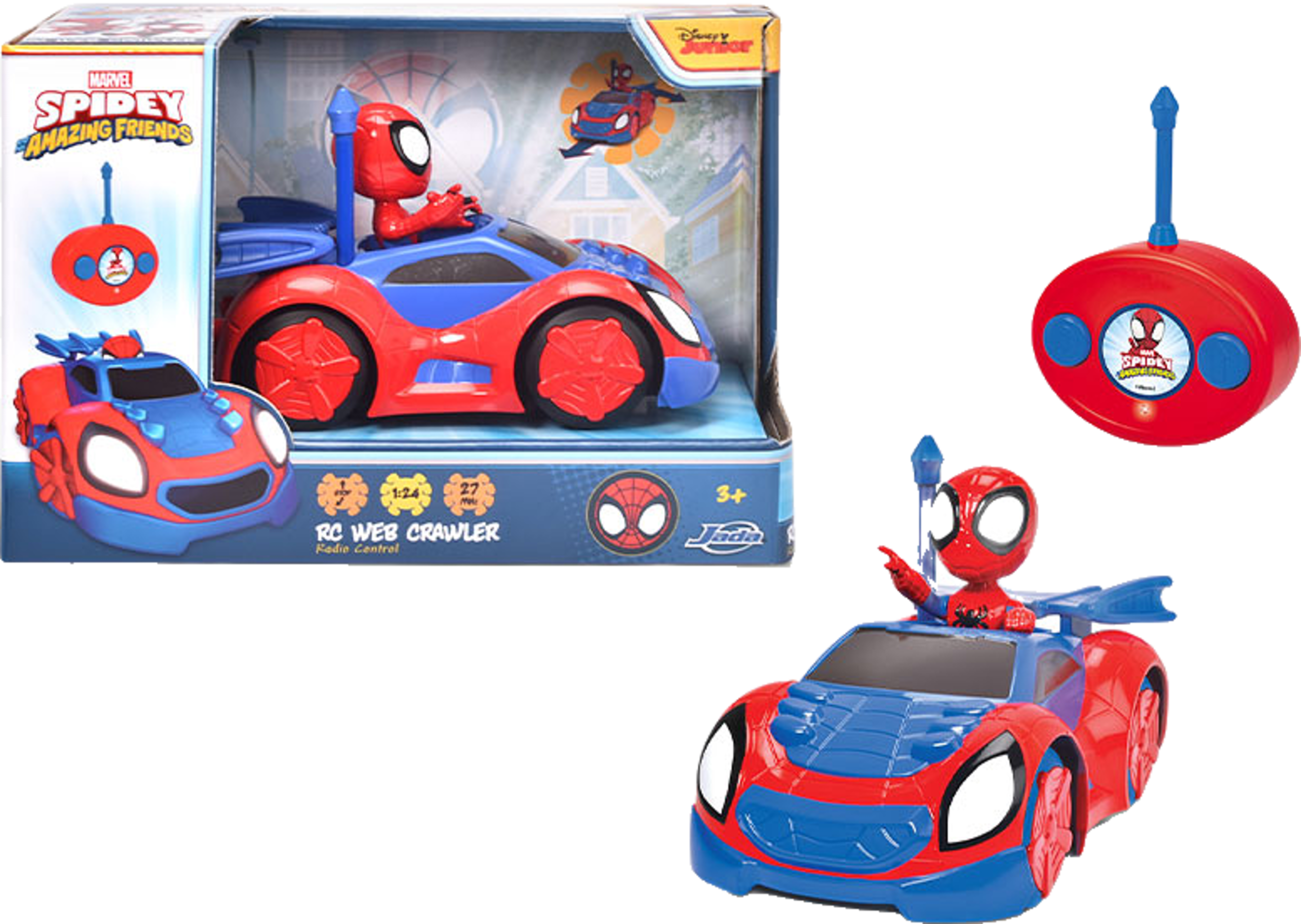 Radiostyrd bil Marvel Spidey