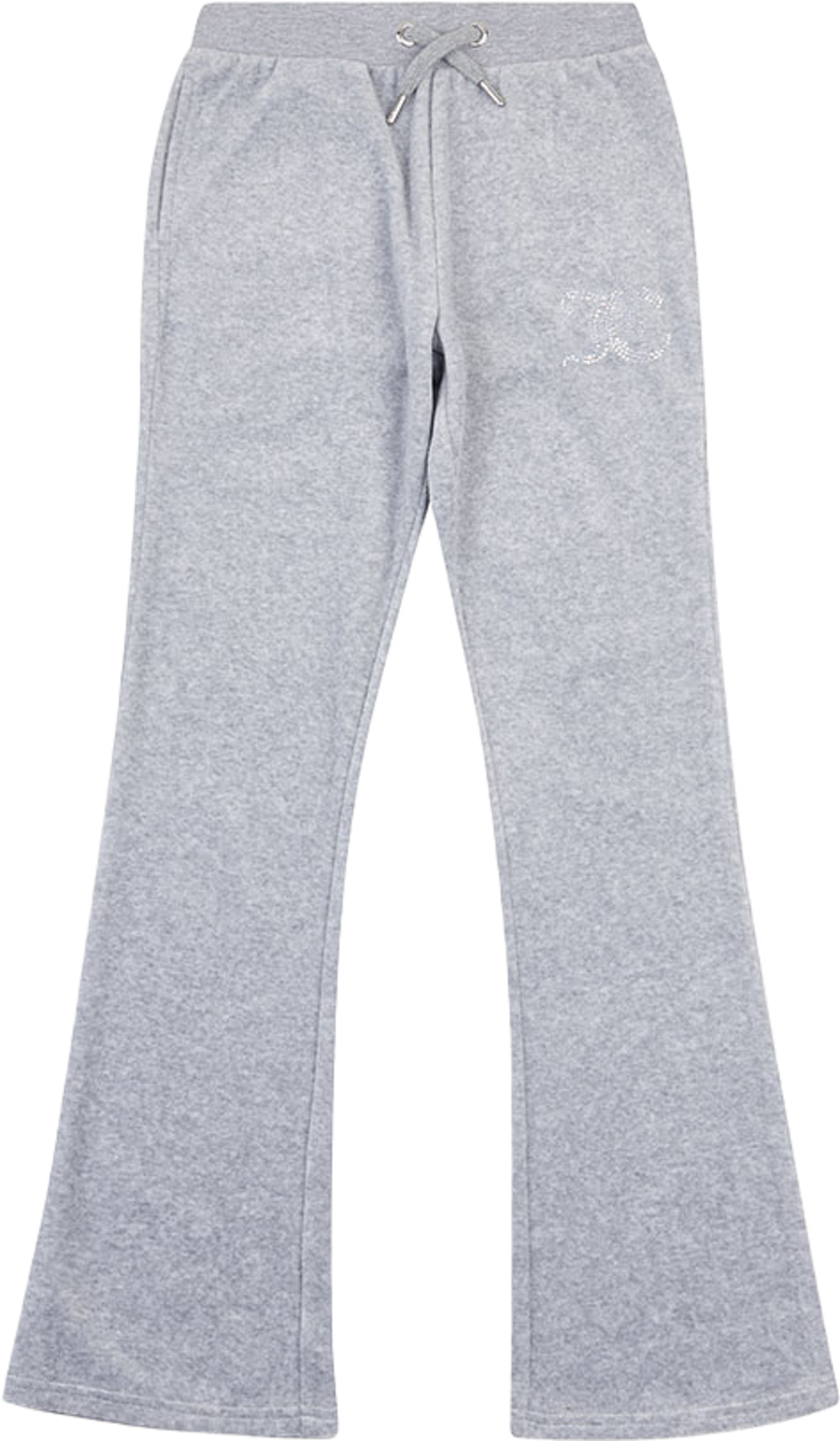 Trousers Diamante Velour Bootcut