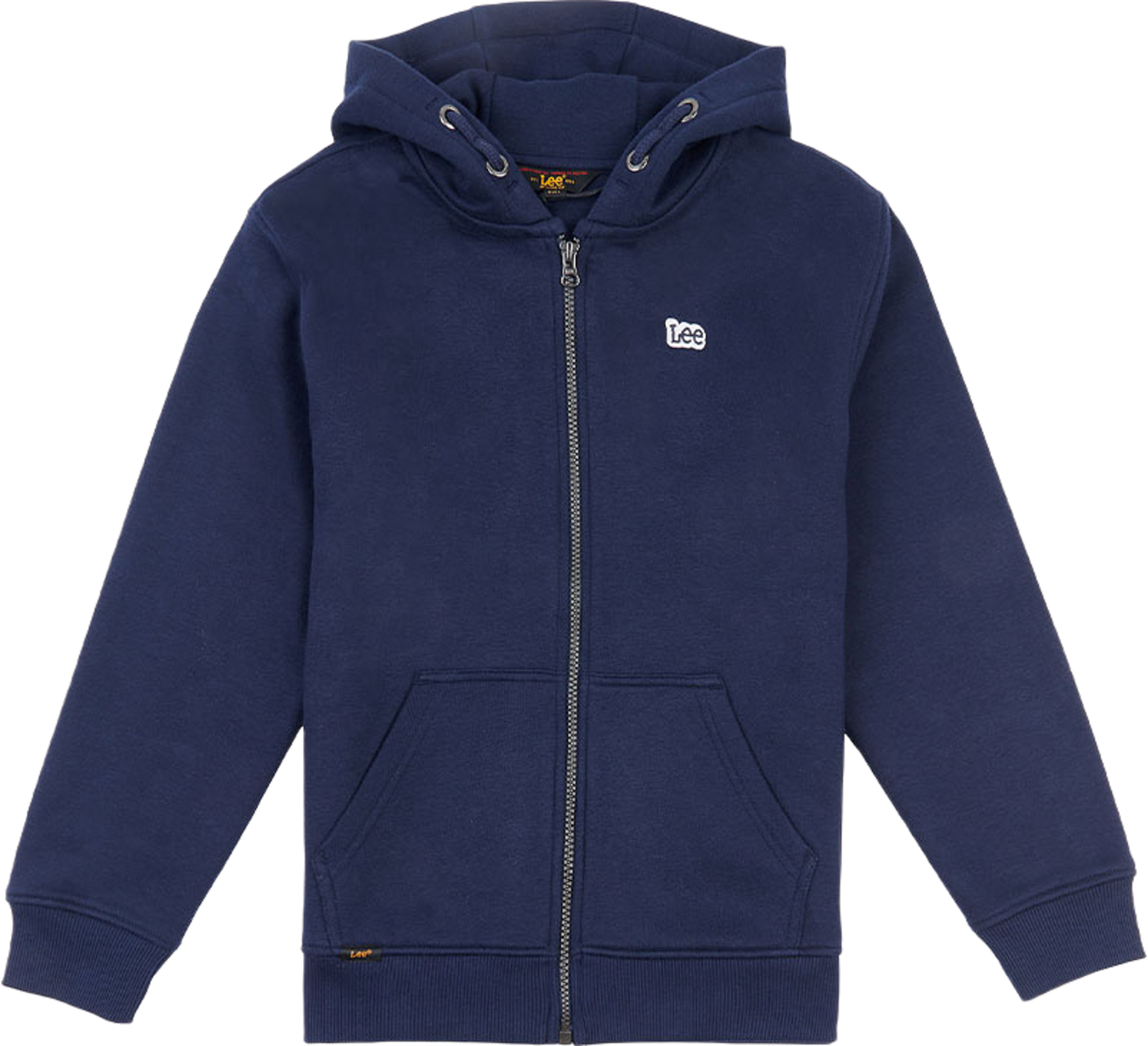Badge Zip Through Hoodie