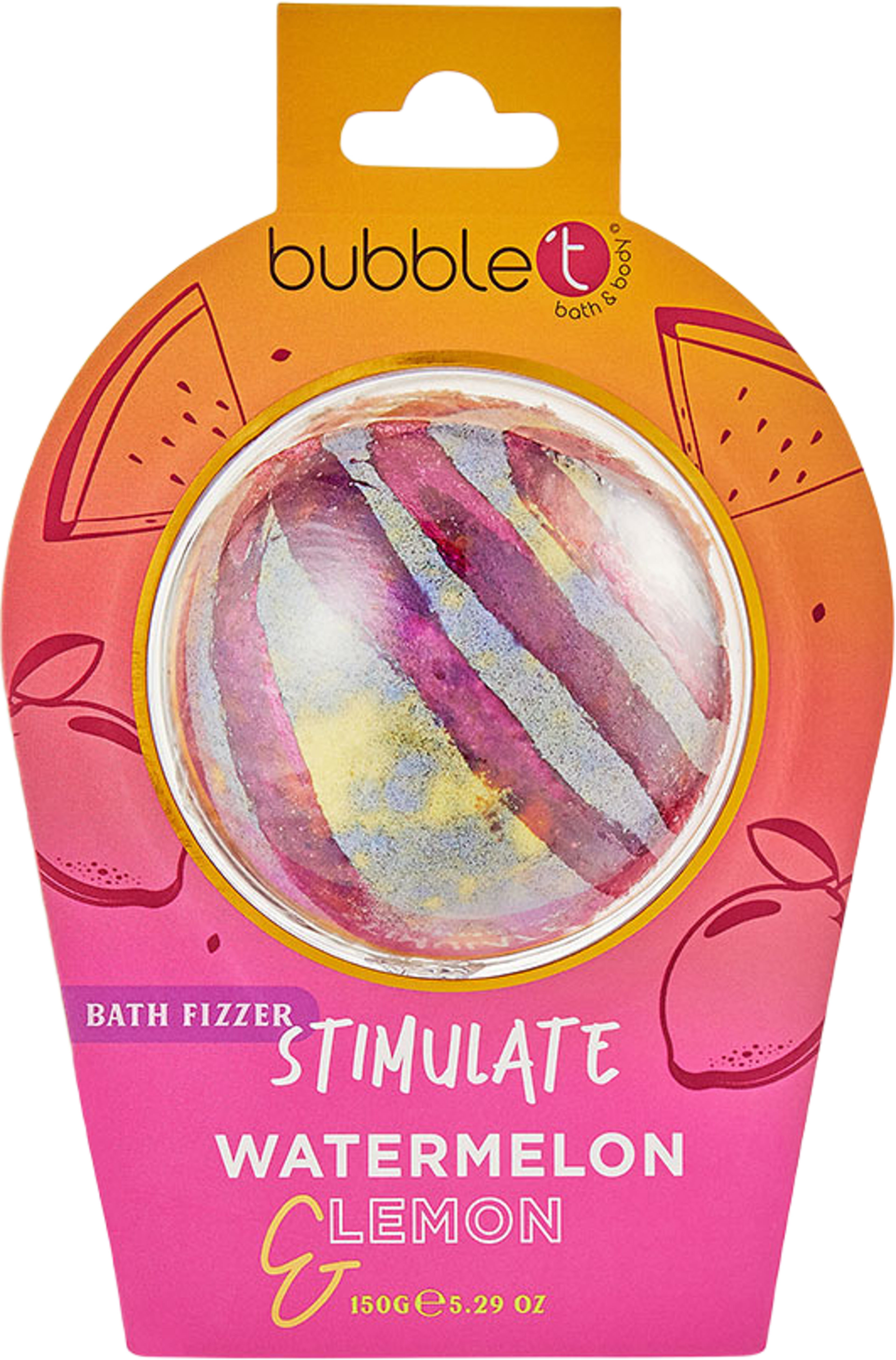 Stimulate Watermelon & Lemon Bath Fizzer