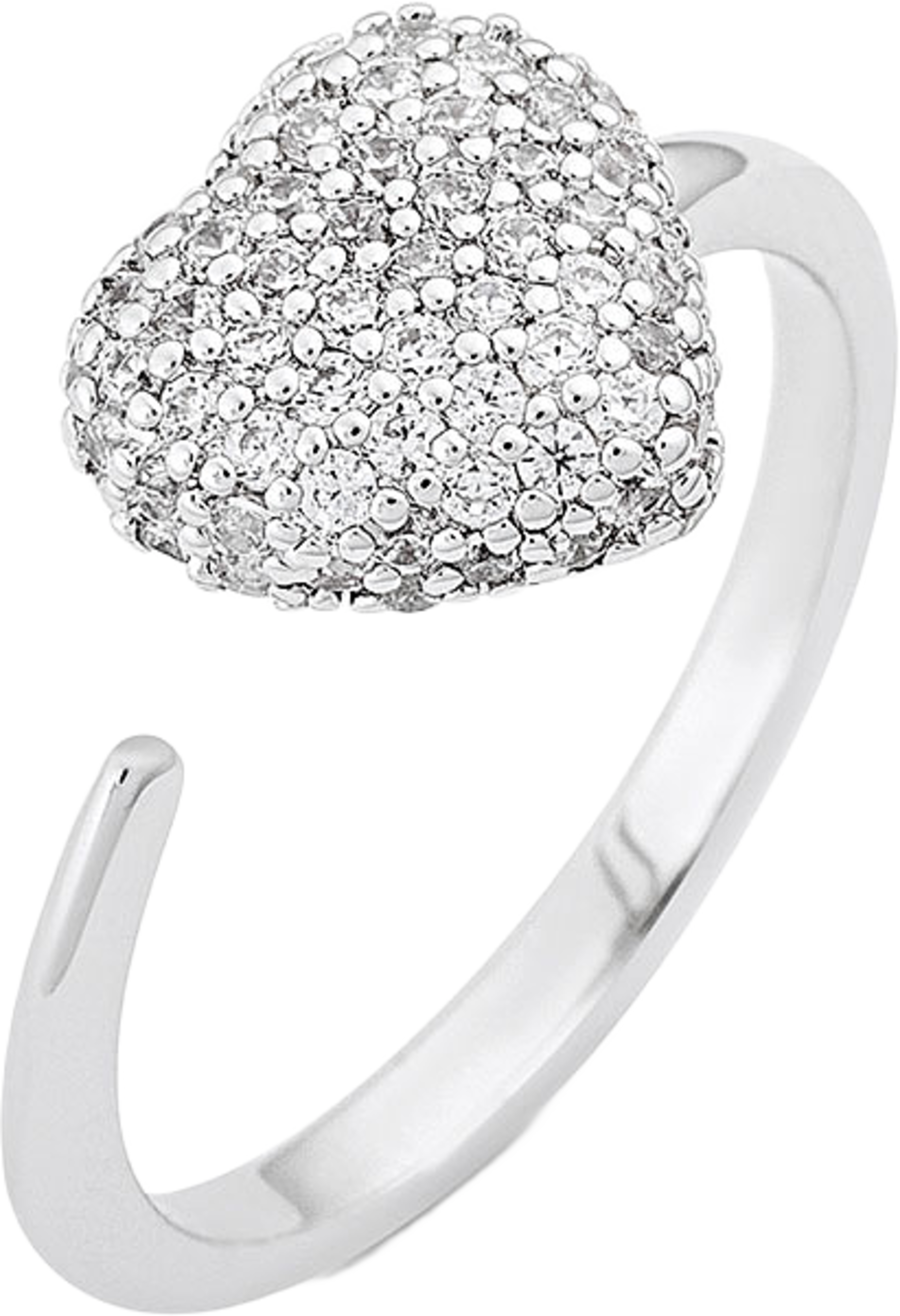 Timeless Eternal Love Ring Rock Crystal
