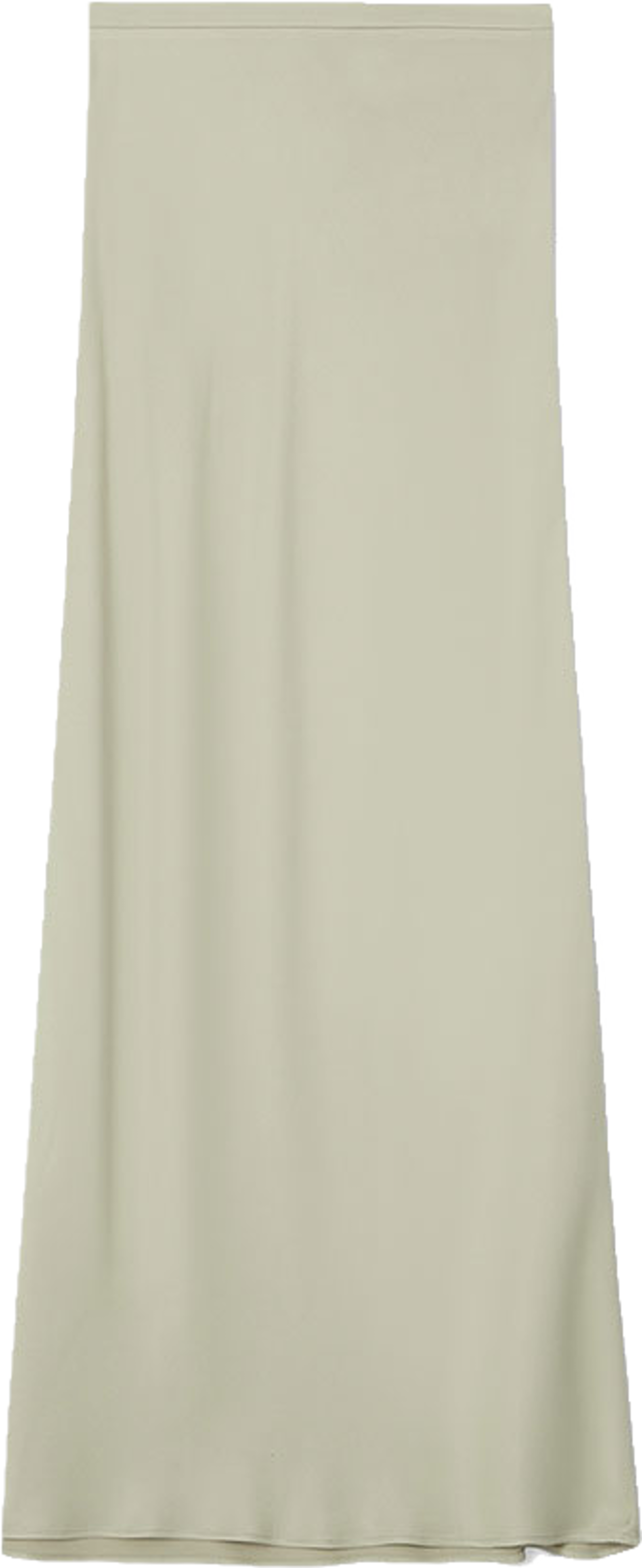 Shiny Long Skirt, från Dagmar, i färgen Slate Green. Klicka för att öppna bilden i stort format