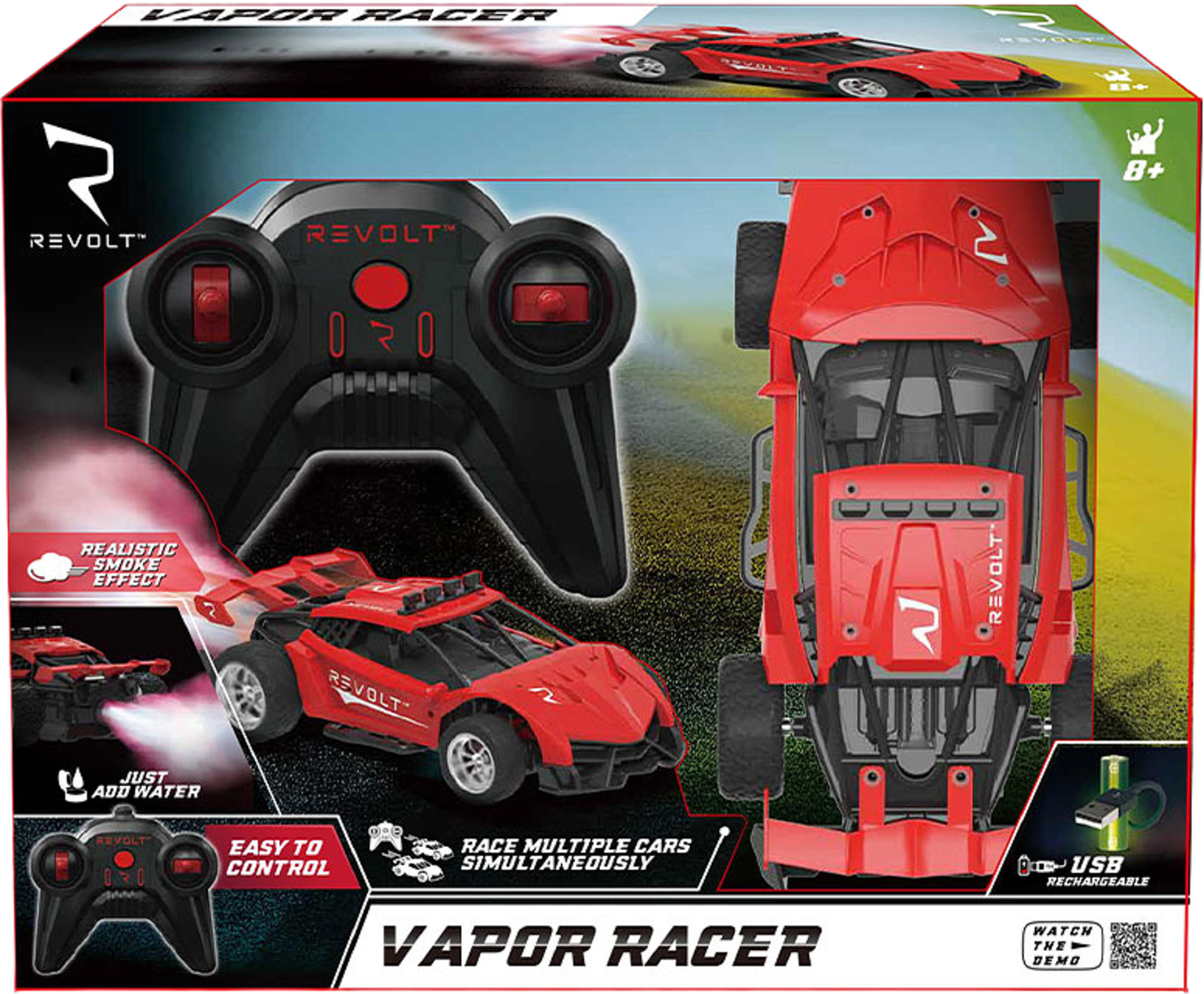 Radiostyrd Bil Vapor Racer - Storlek 20cm