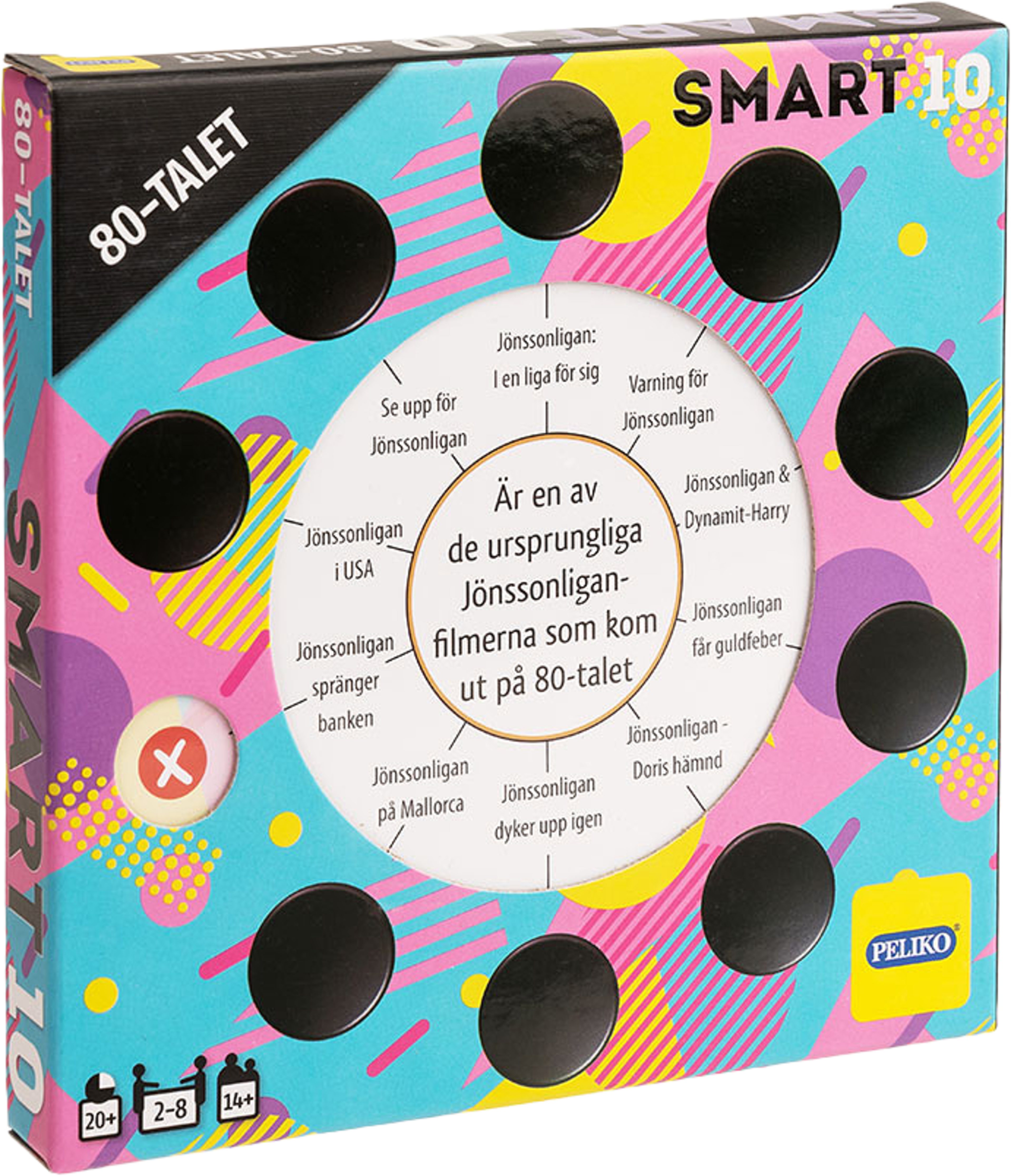 SMART10 FRÅGEKORT 80-TALET