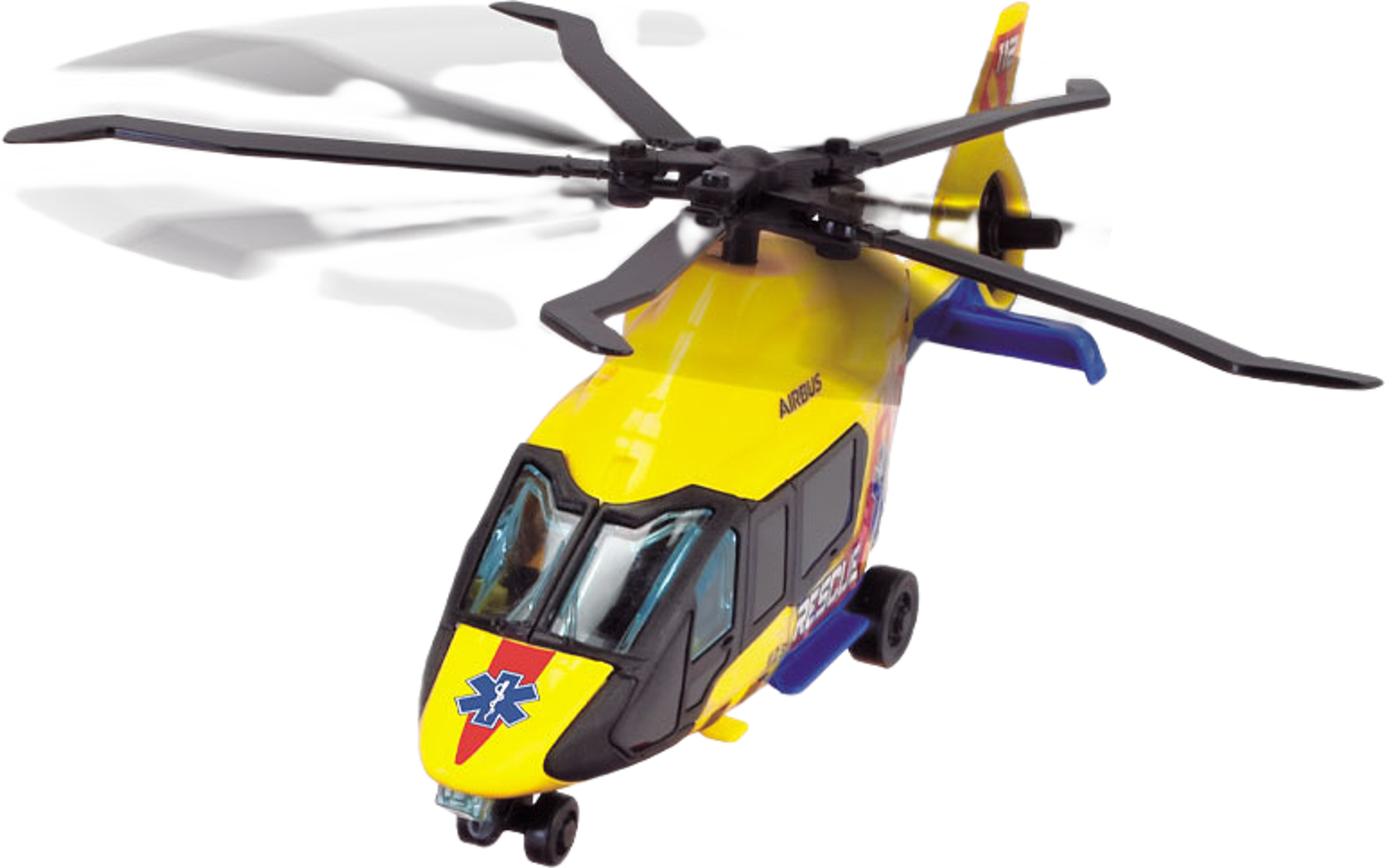 Dickie Toys Svensk Räddningstransport Med Bil och Helikopter