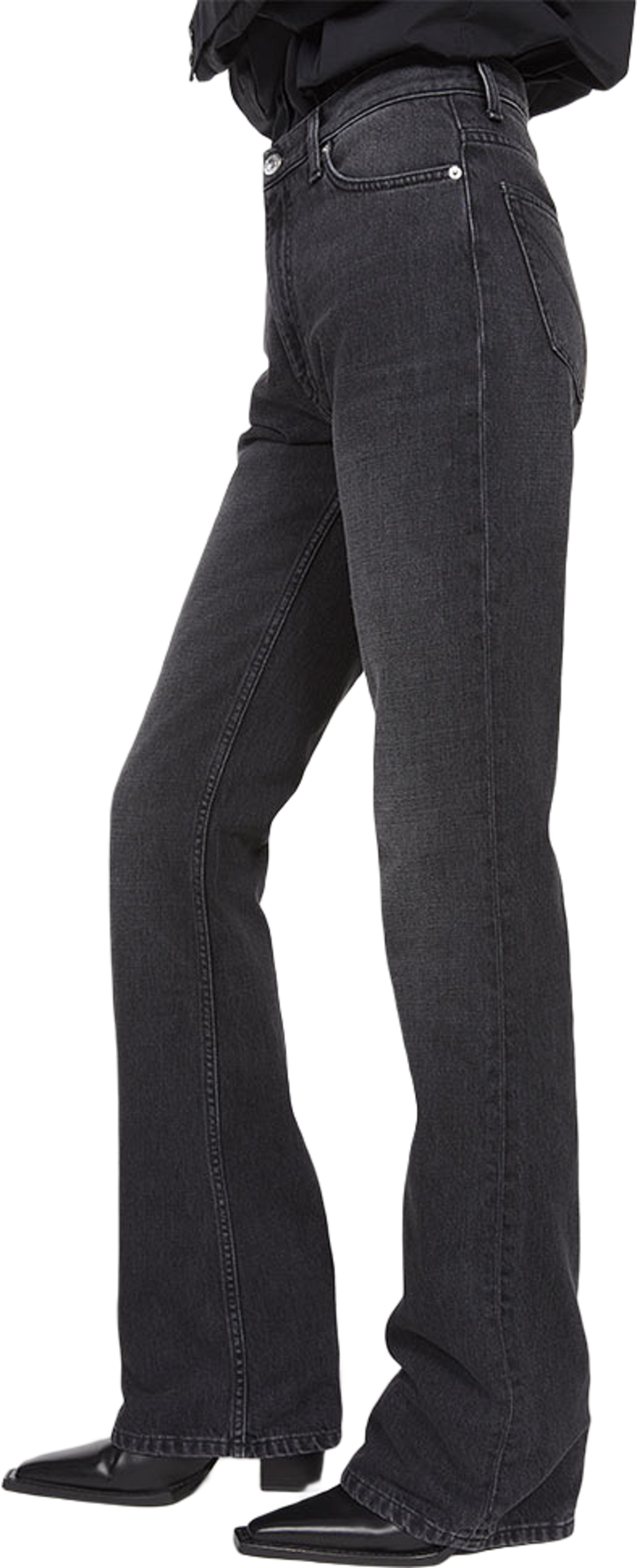 Denim Pants Extended Flare